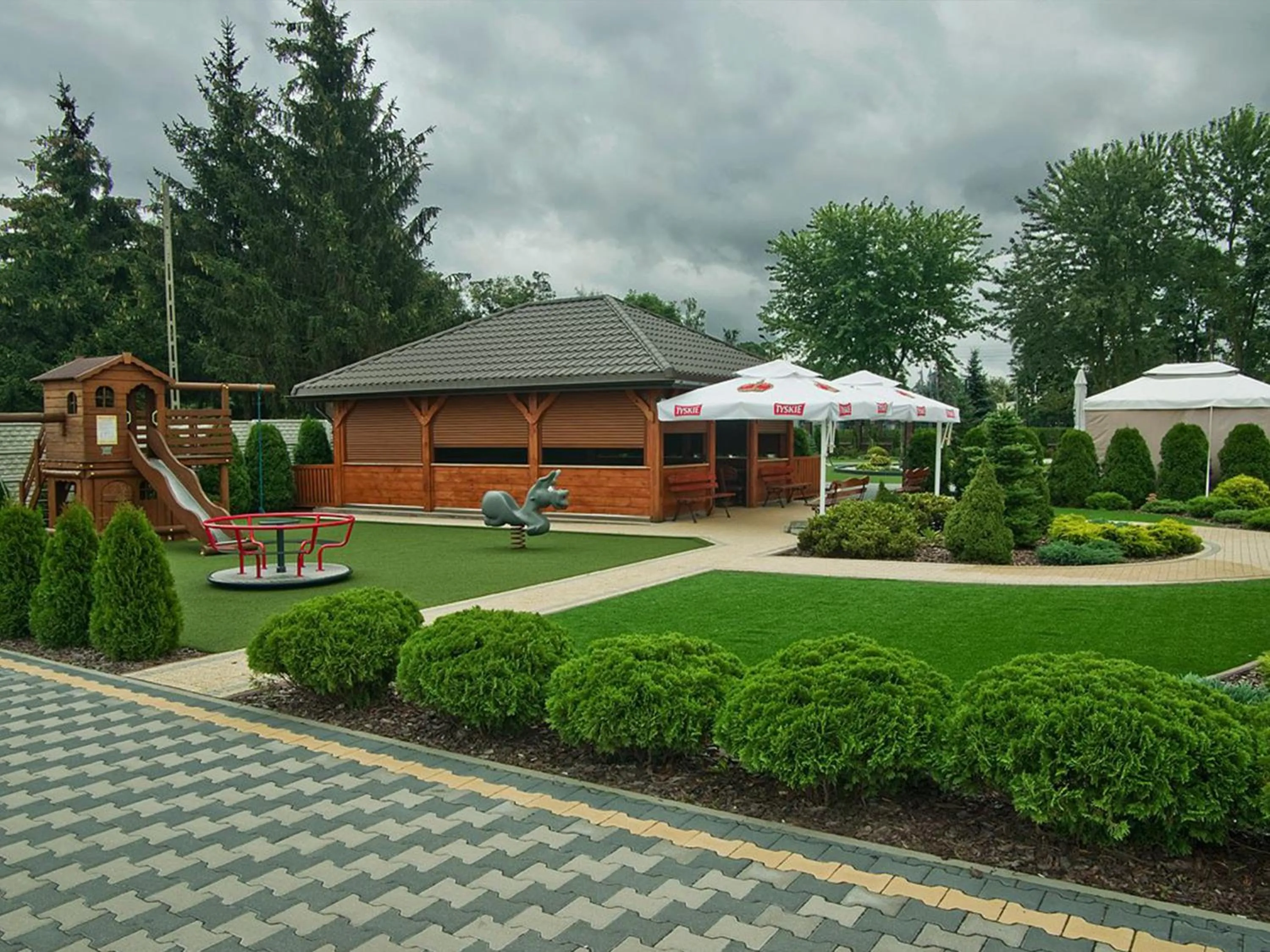 Garden in Hotel Hesperus