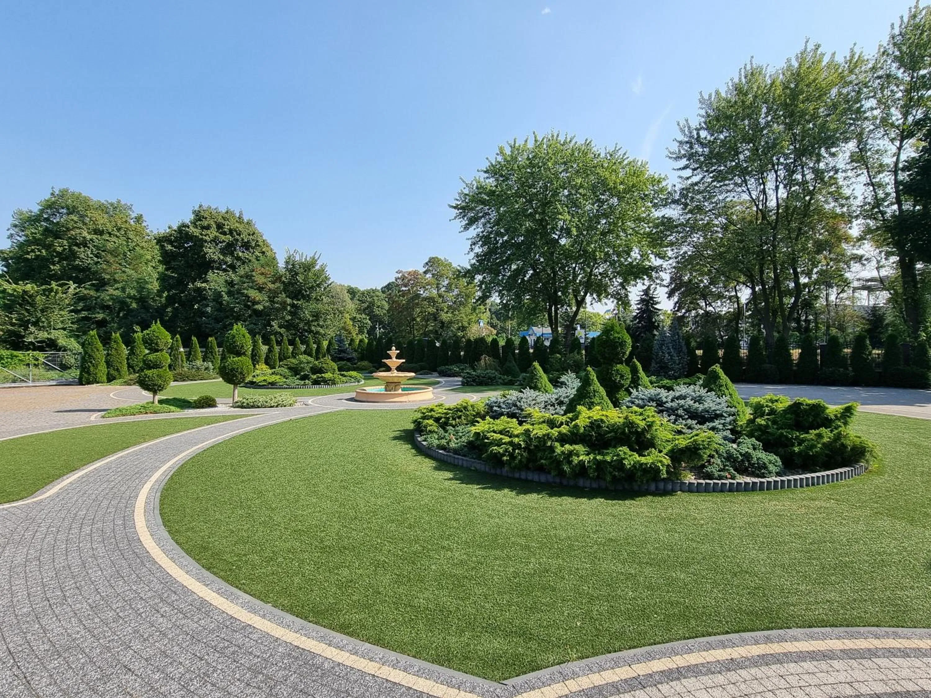 Garden in Hotel Hesperus