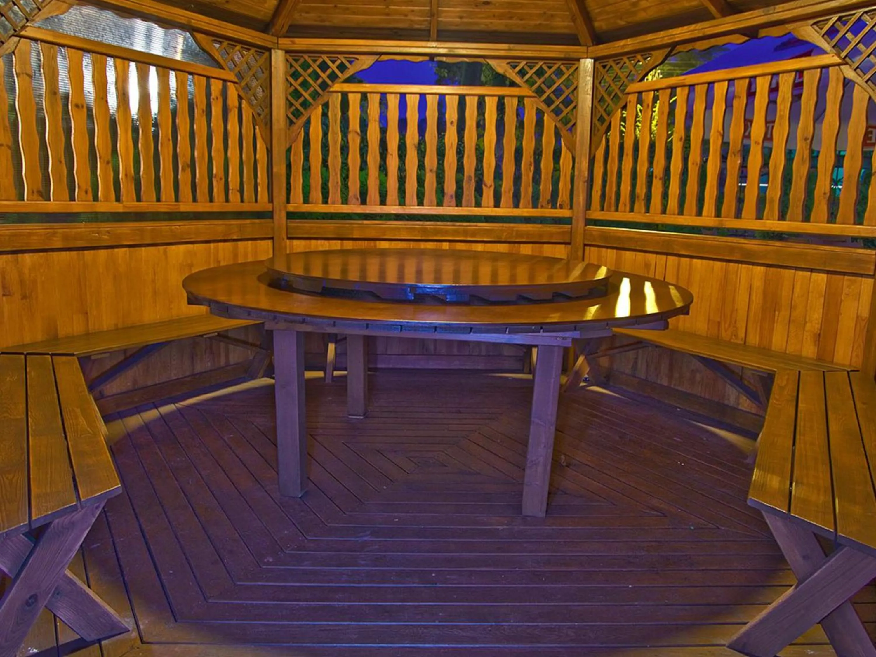 Garden in Hotel Hesperus