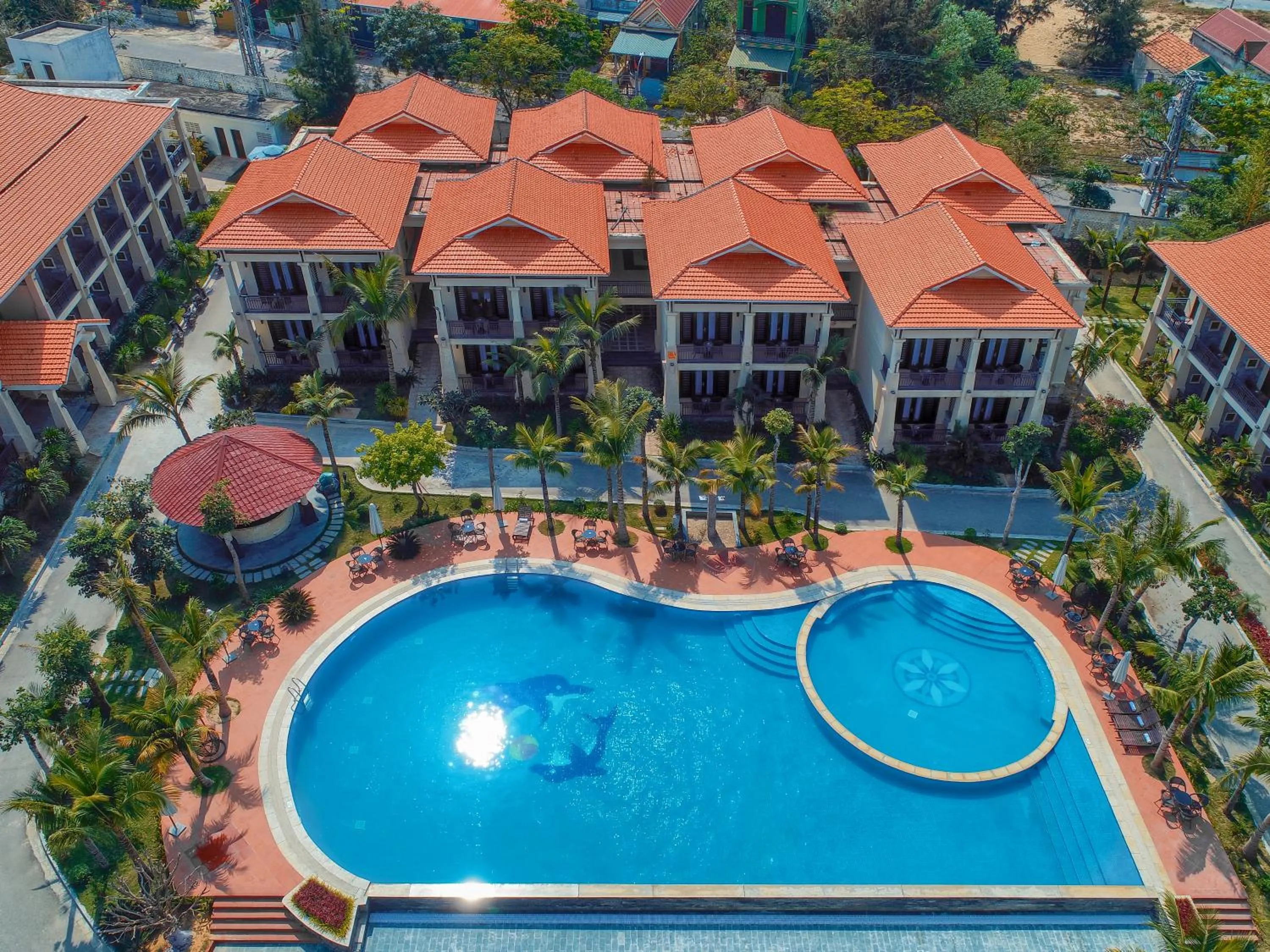 Bird's eye view in MANLI Resort Quảng Bình