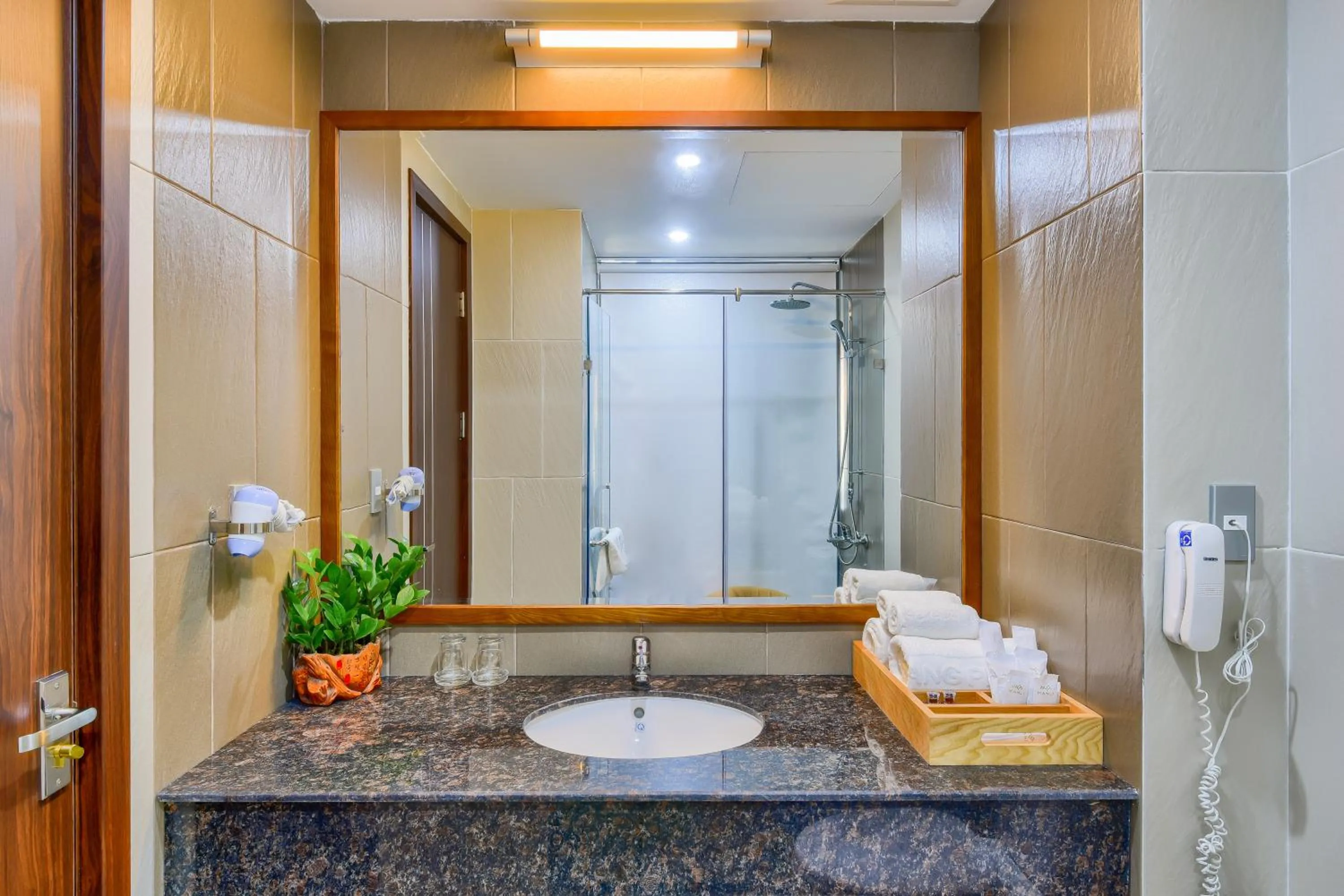 Bathroom in MANLI Resort Quảng Bình