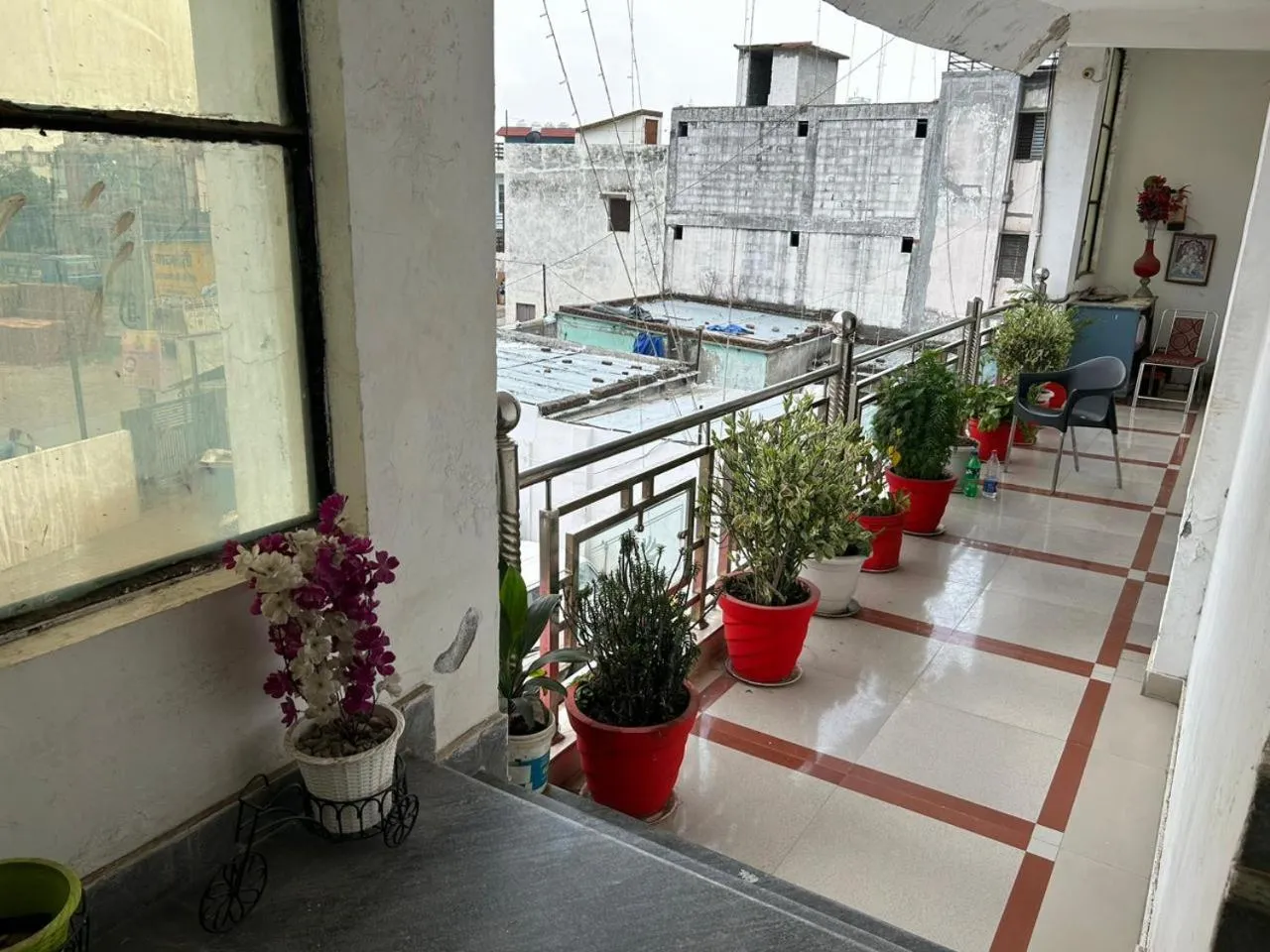 Balcony/Terrace in Hotel Blue Star