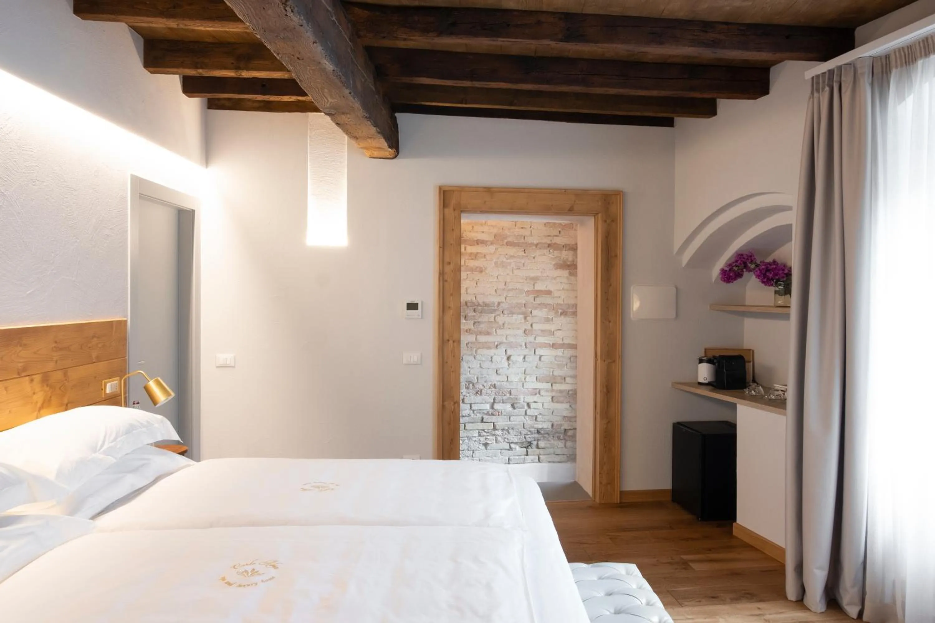 Bedroom, Bed in Corte Alma Spa and Luxury Home