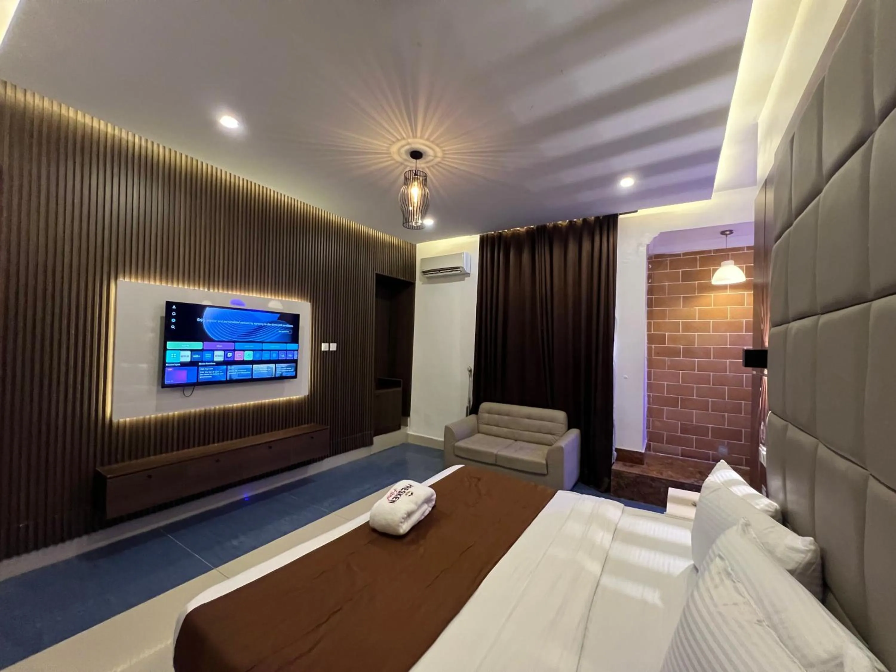 Bed in Presken Hotel Freedom Way, Lekki Phase One