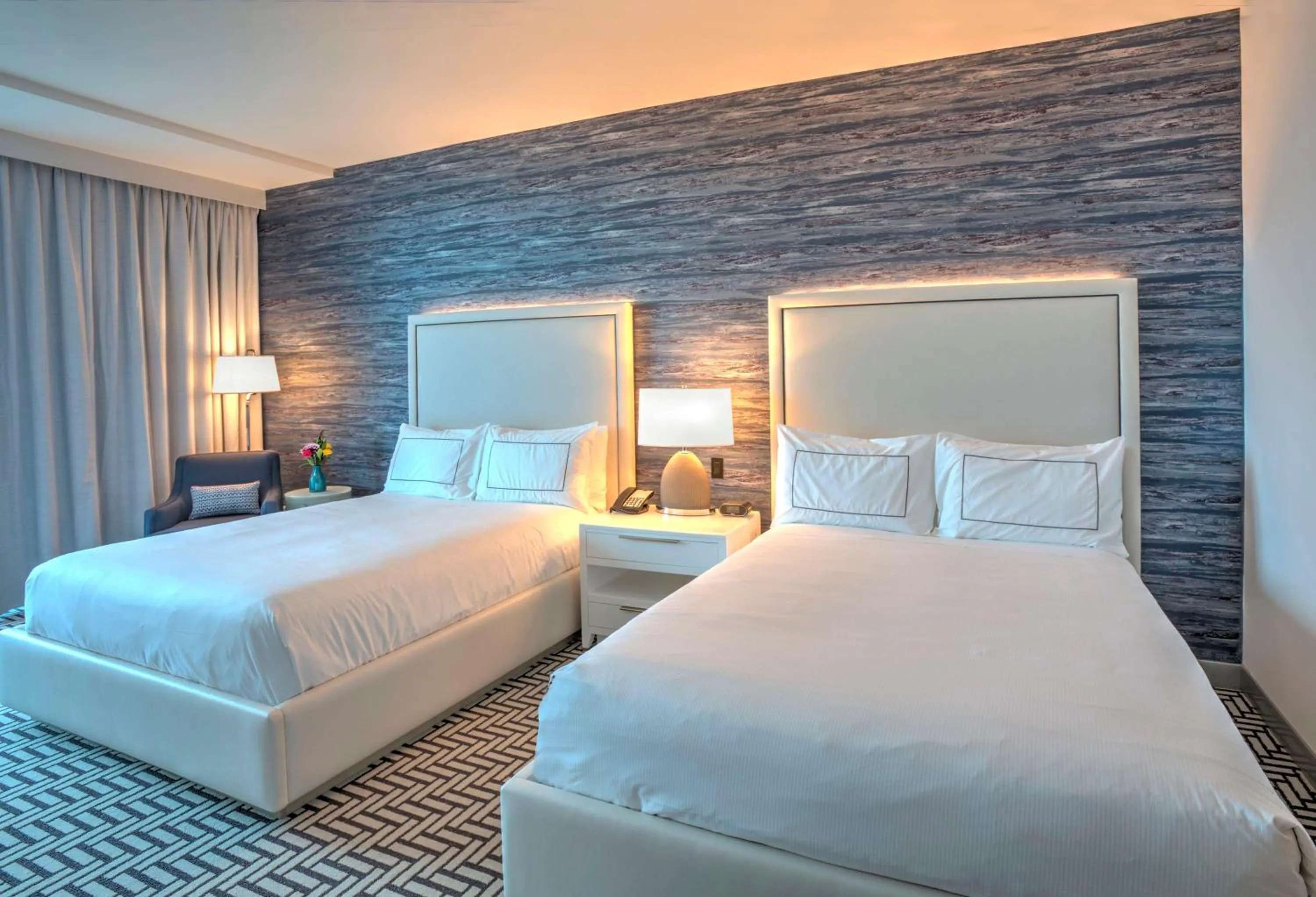 Bed in Hotel Maren Fort Lauderdale Beach, Curio Collection By Hilton