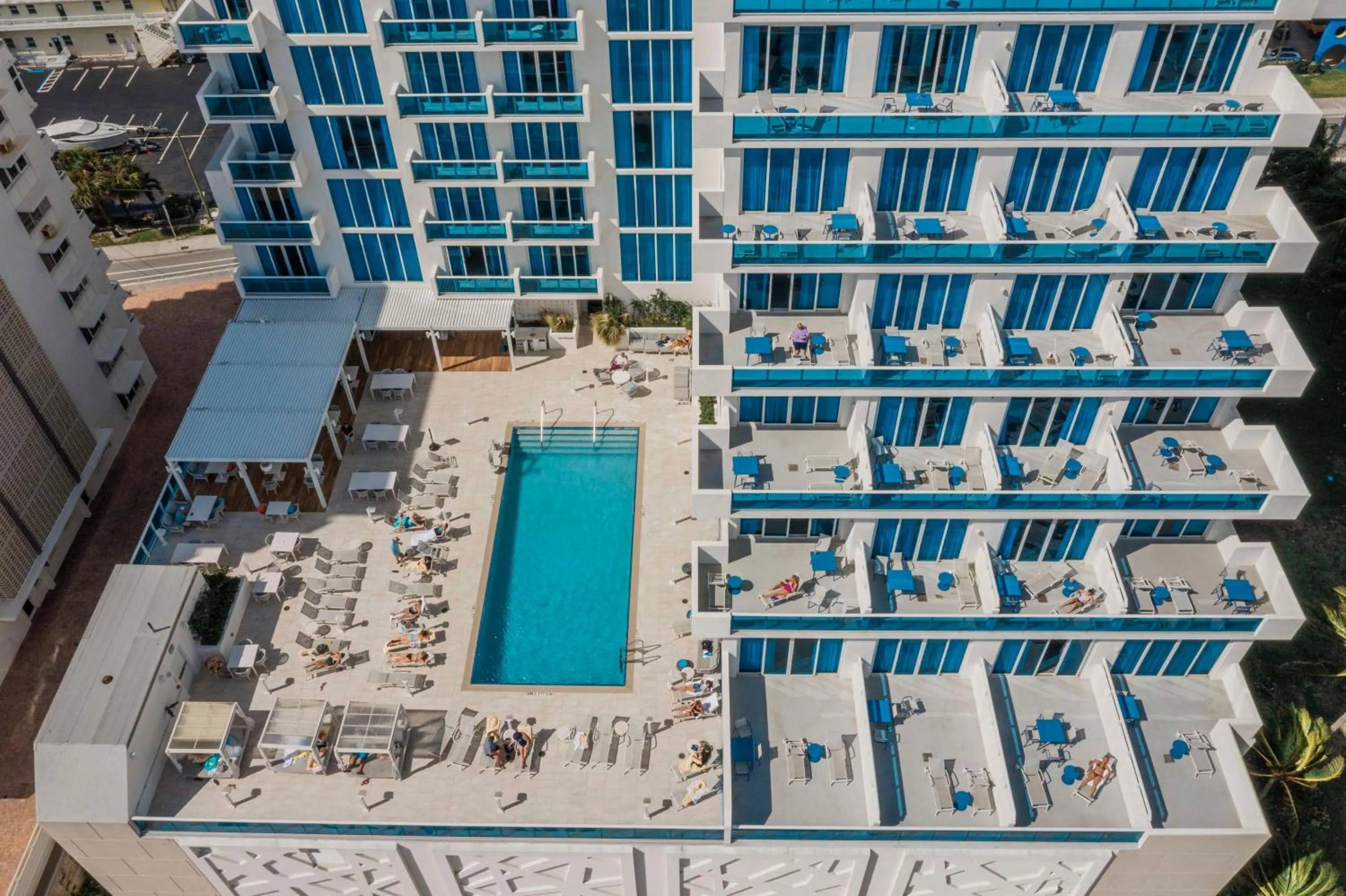 Pool view in Hotel Maren Fort Lauderdale Beach, Curio Collection By Hilton