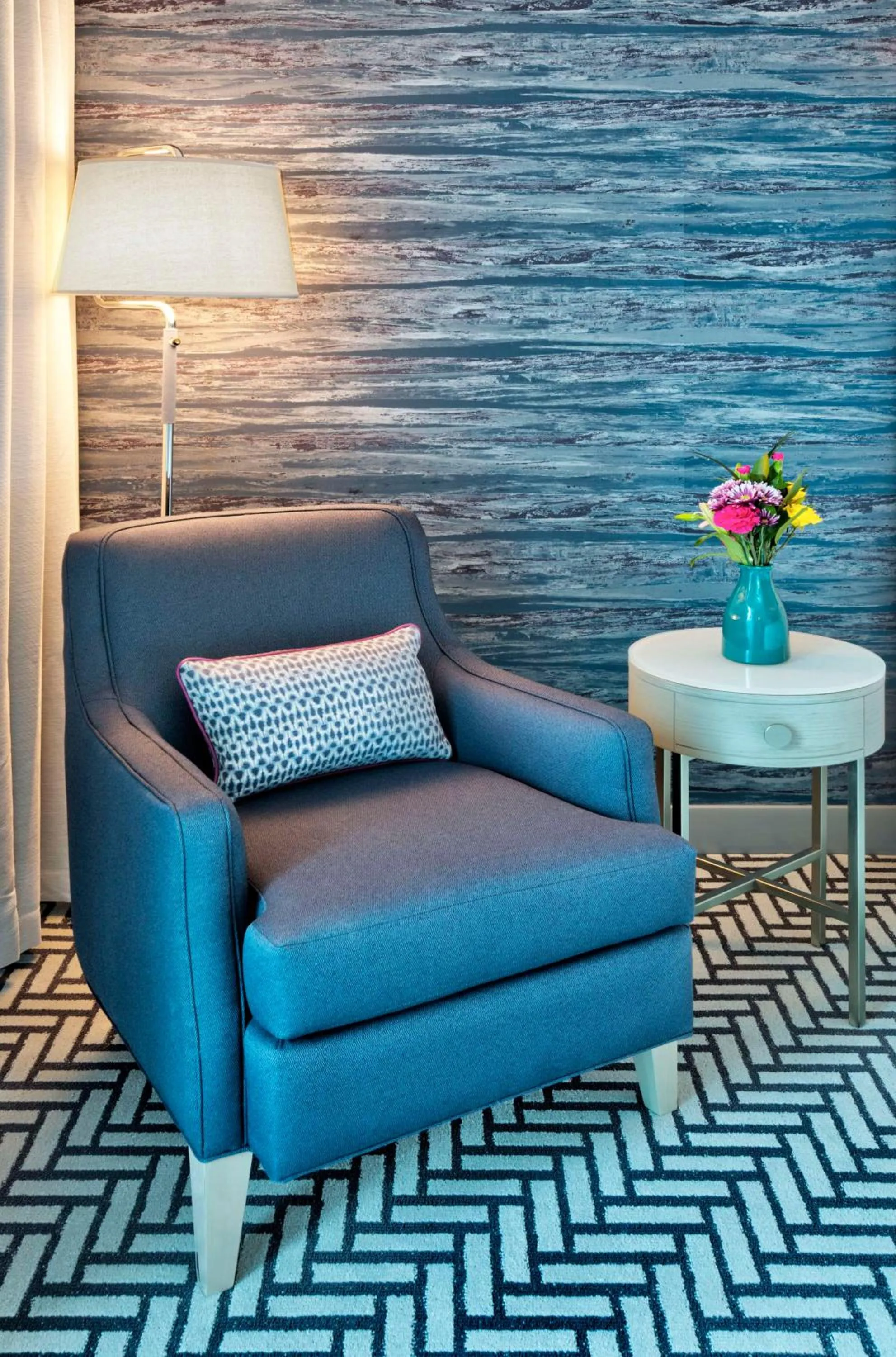 Living room in Hotel Maren Fort Lauderdale Beach, Curio Collection By Hilton