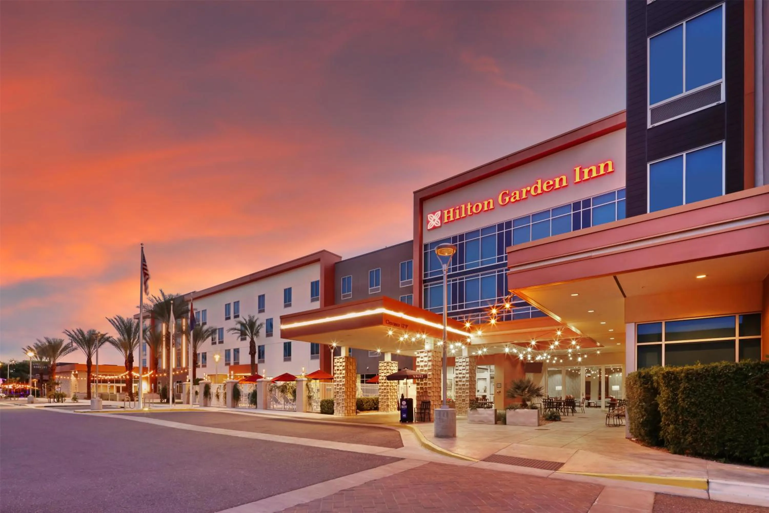 Property building in Hilton Garden Inn Chandler Downtown