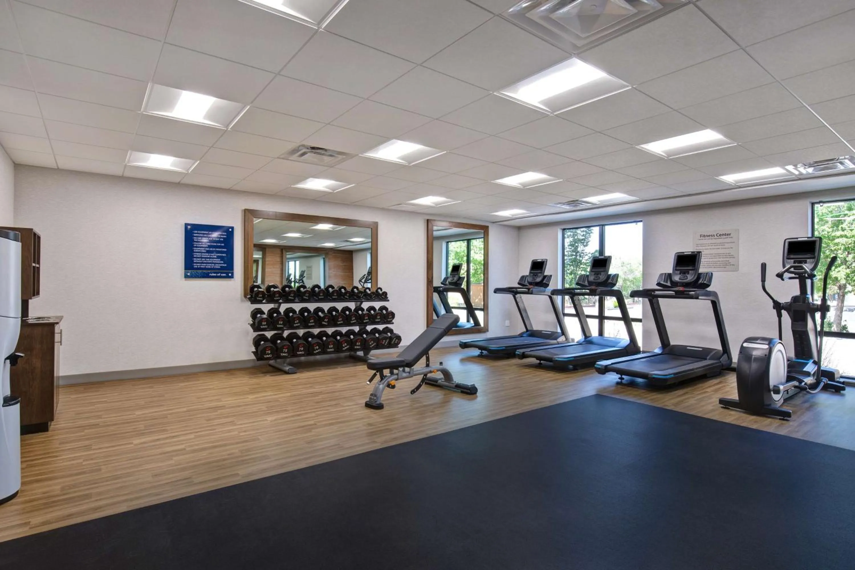 Fitness centre/facilities in Hampton Inn Santa Fe South, NM