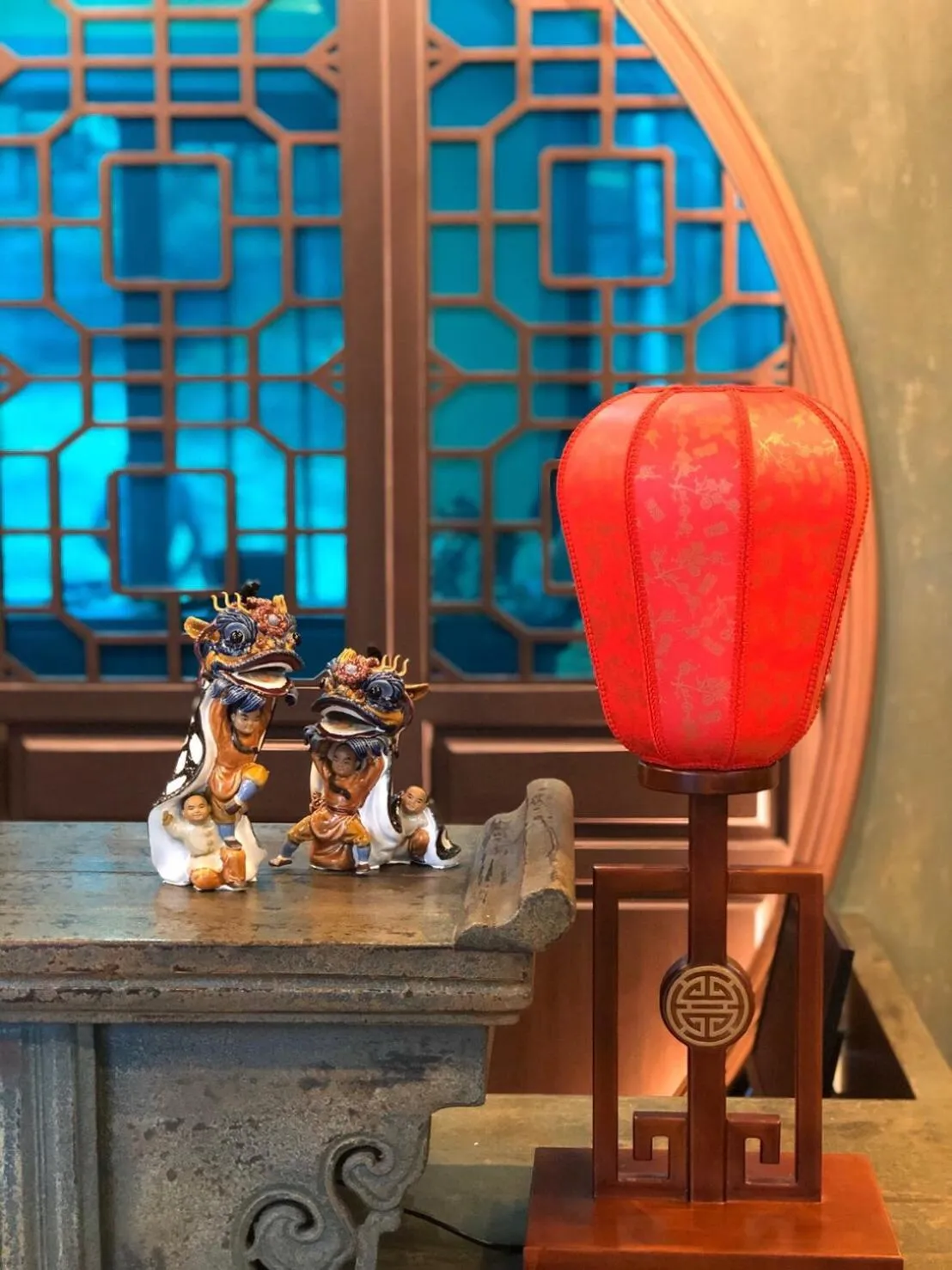 Decorative detail in Sino Siam Hotel