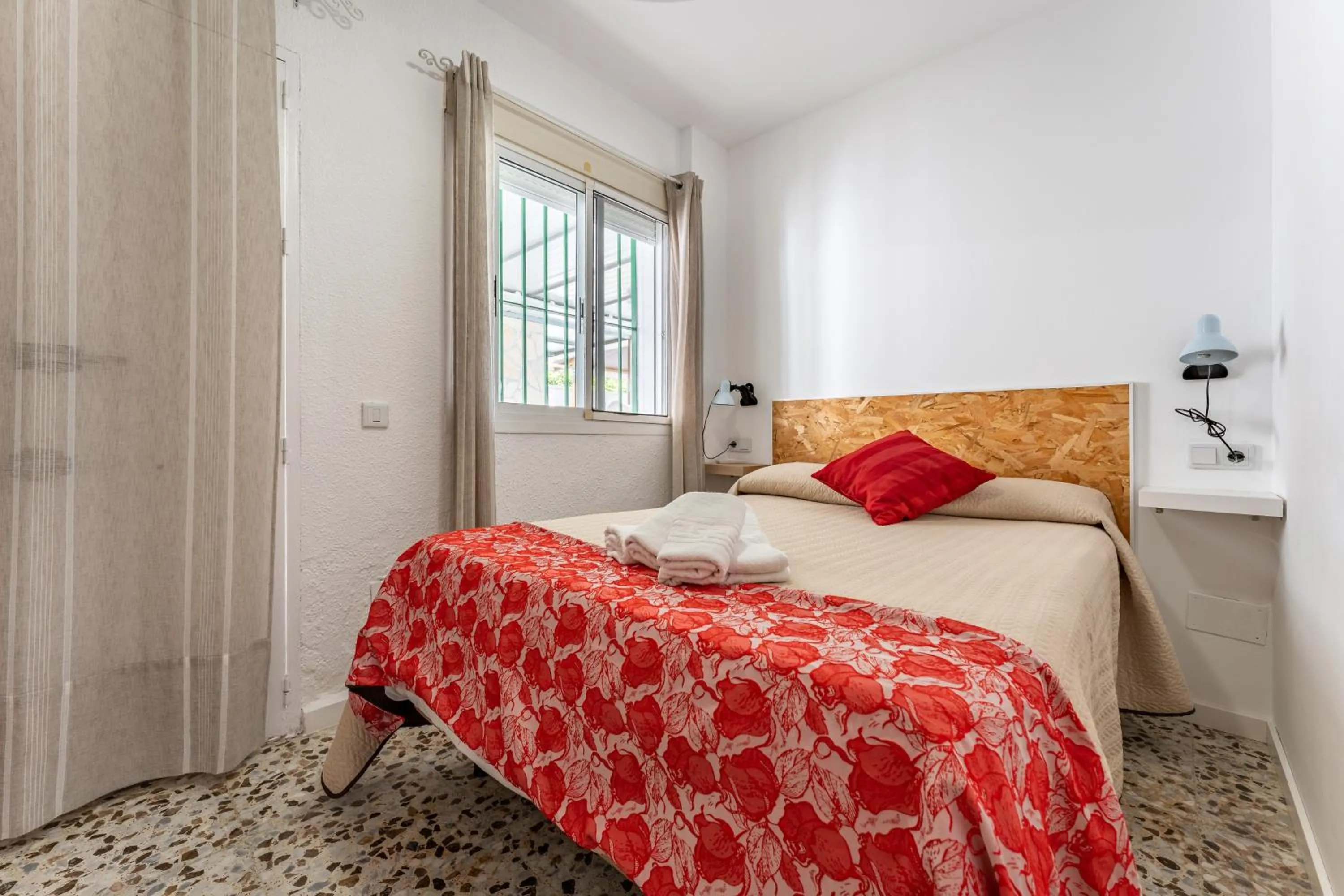 Living room, Bed in La Casa de los Recuerdos
