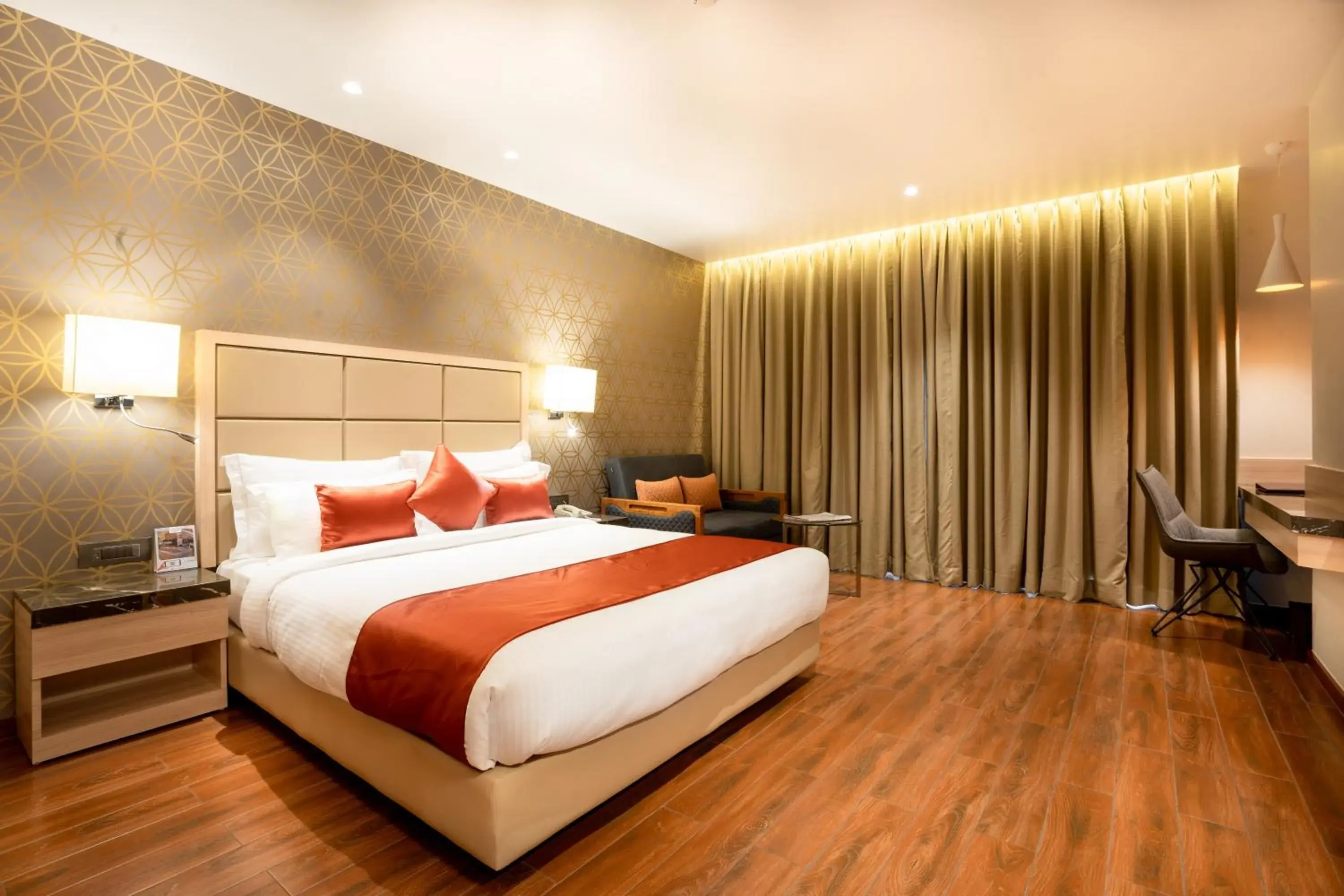 TV and multimedia, Bed in The Orchid Lonavala TV and multimedia, Bed in The Orchid Lonavala
