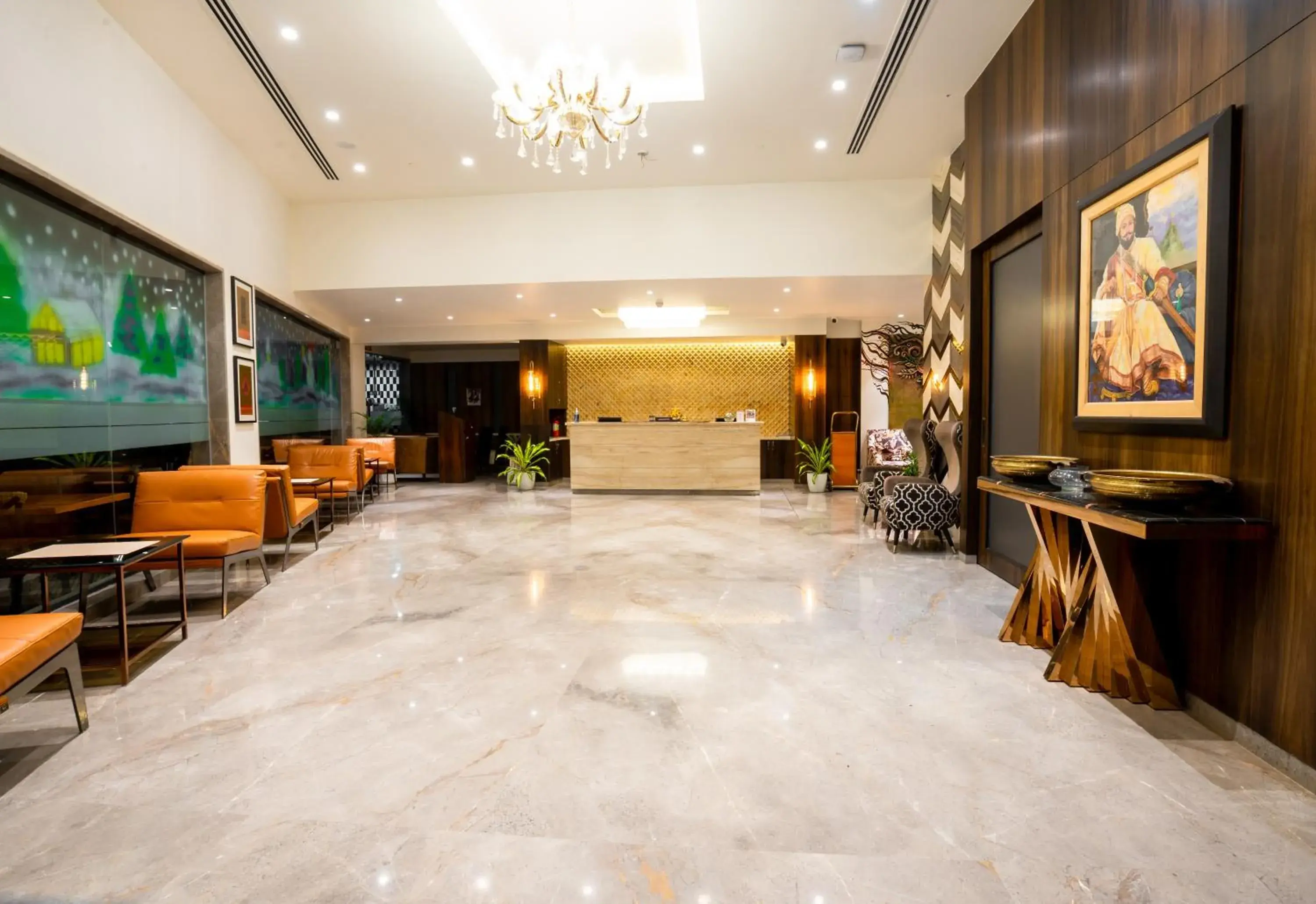 Lobby or reception in The Orchid Lonavala Lobby or reception in The Orchid Lonavala