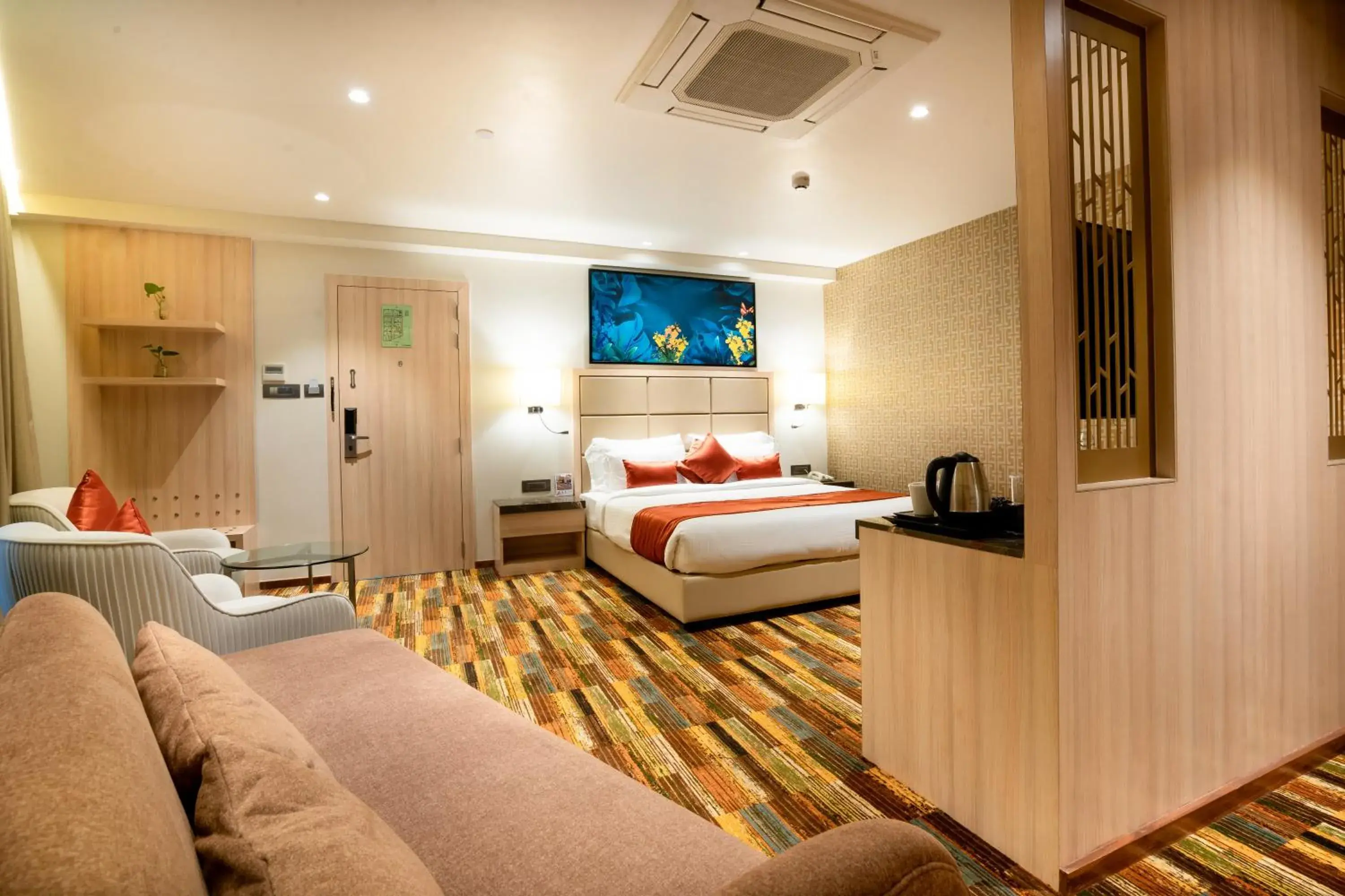 Bed in The Orchid Lonavala Bed in The Orchid Lonavala