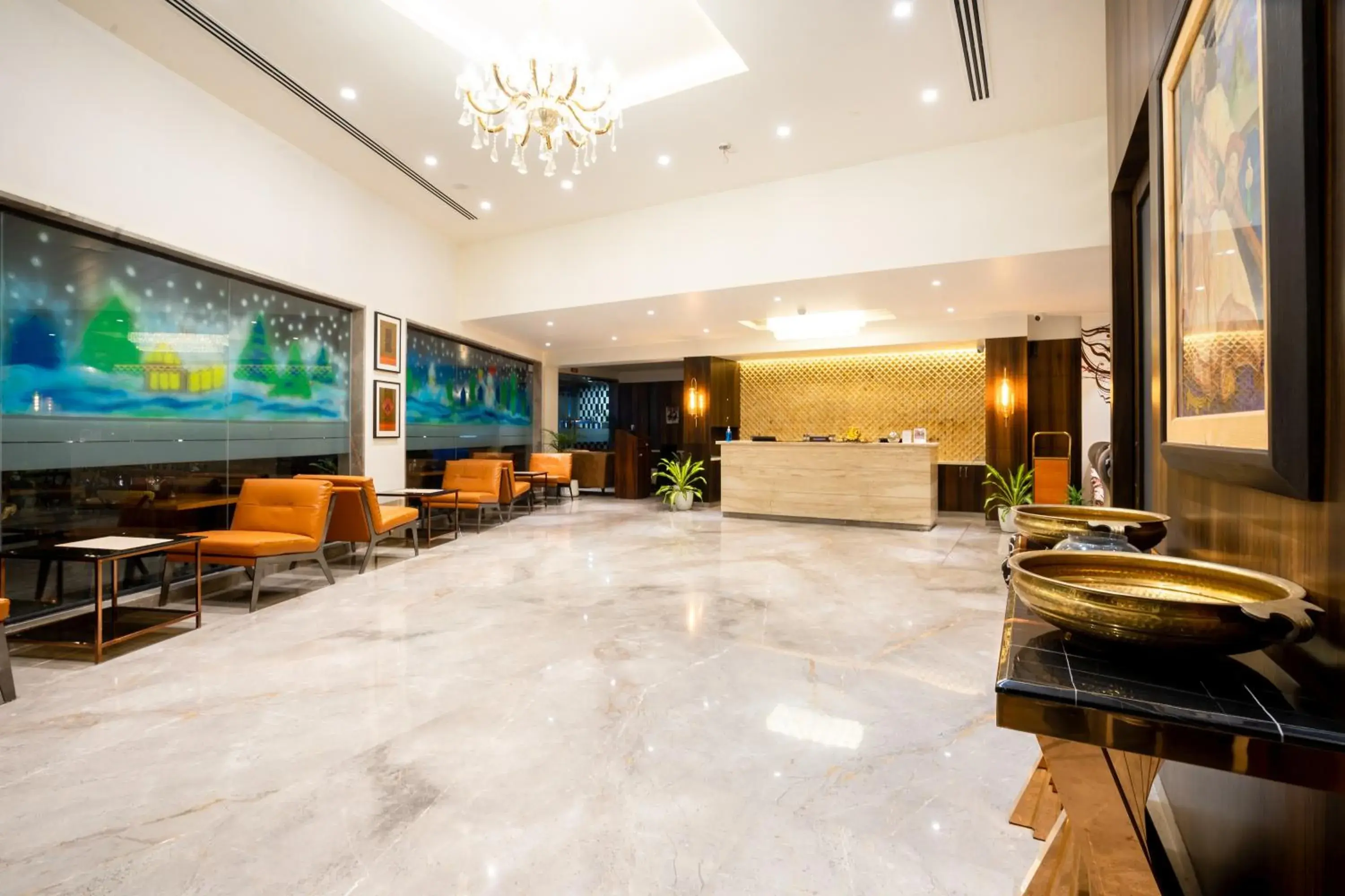 Lobby or reception in The Orchid Lonavala Lobby or reception in The Orchid Lonavala