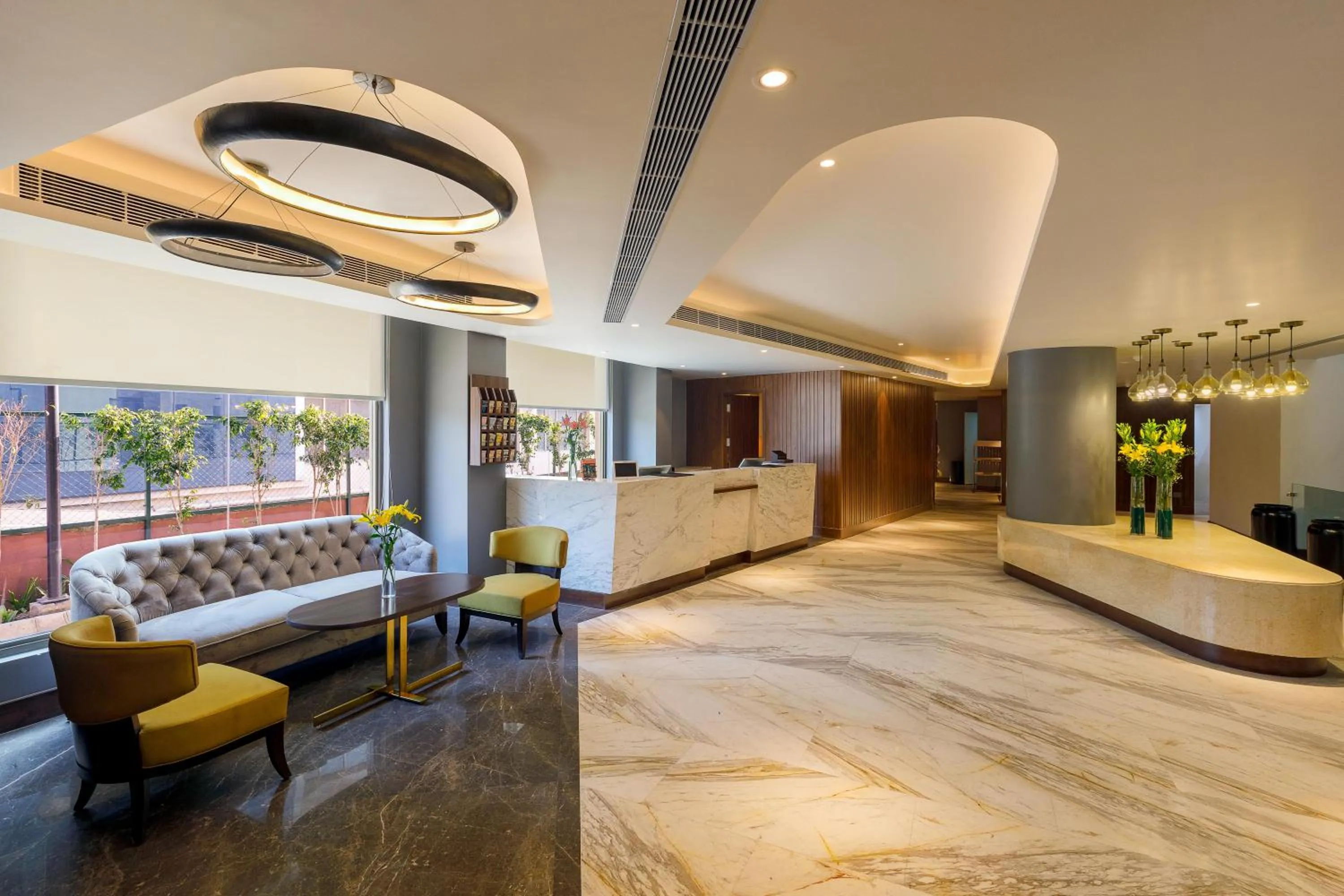 Lobby or reception in Ginger Greater Noida Pari Chowk