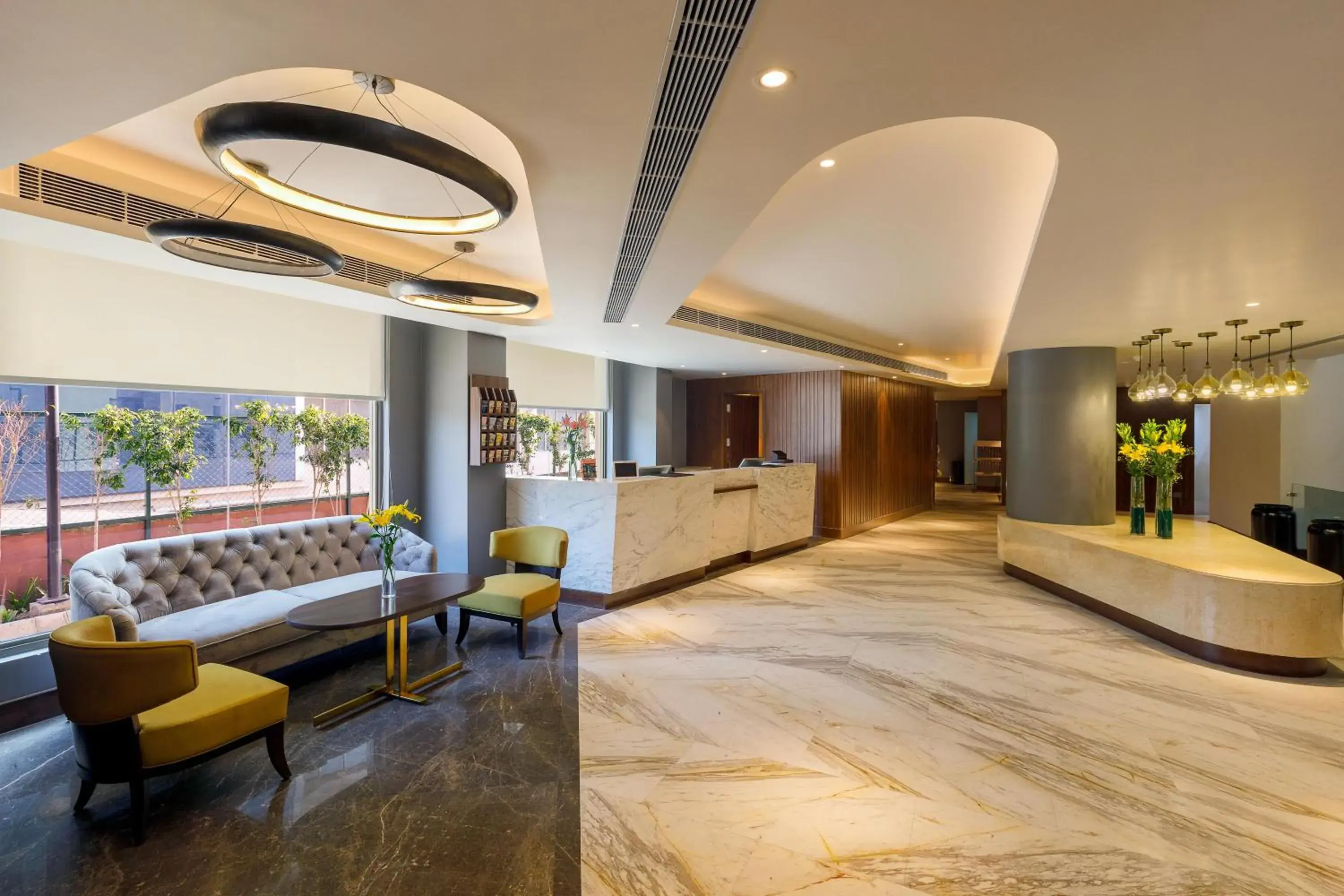 Lobby or reception in Ginger Greater Noida Pari Chowk Lobby or reception in Ginger Greater Noida Pari Chowk