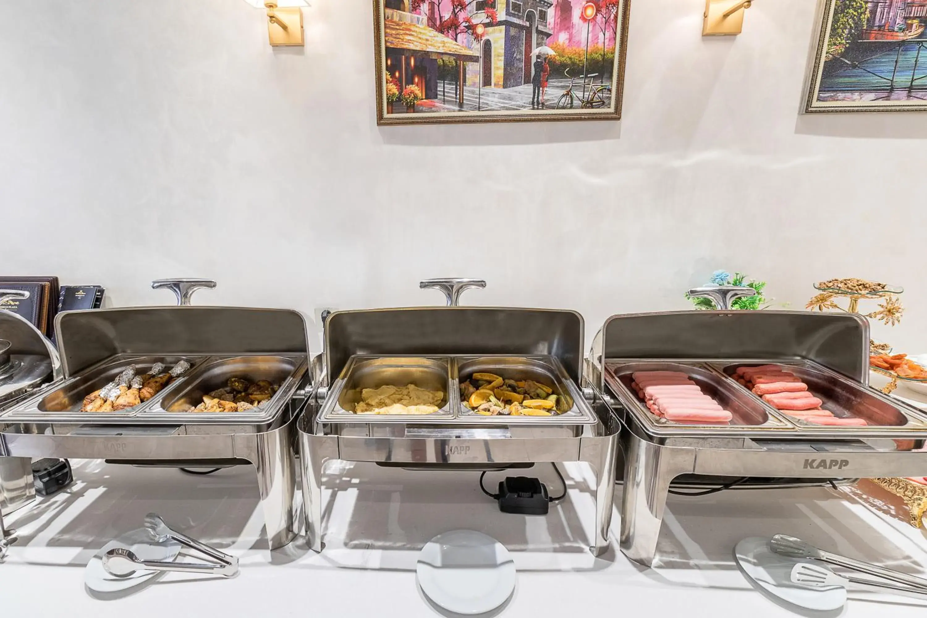 Breakfast in Qushbegi Plaza Hotel Breakfast in Qushbegi Plaza Hotel