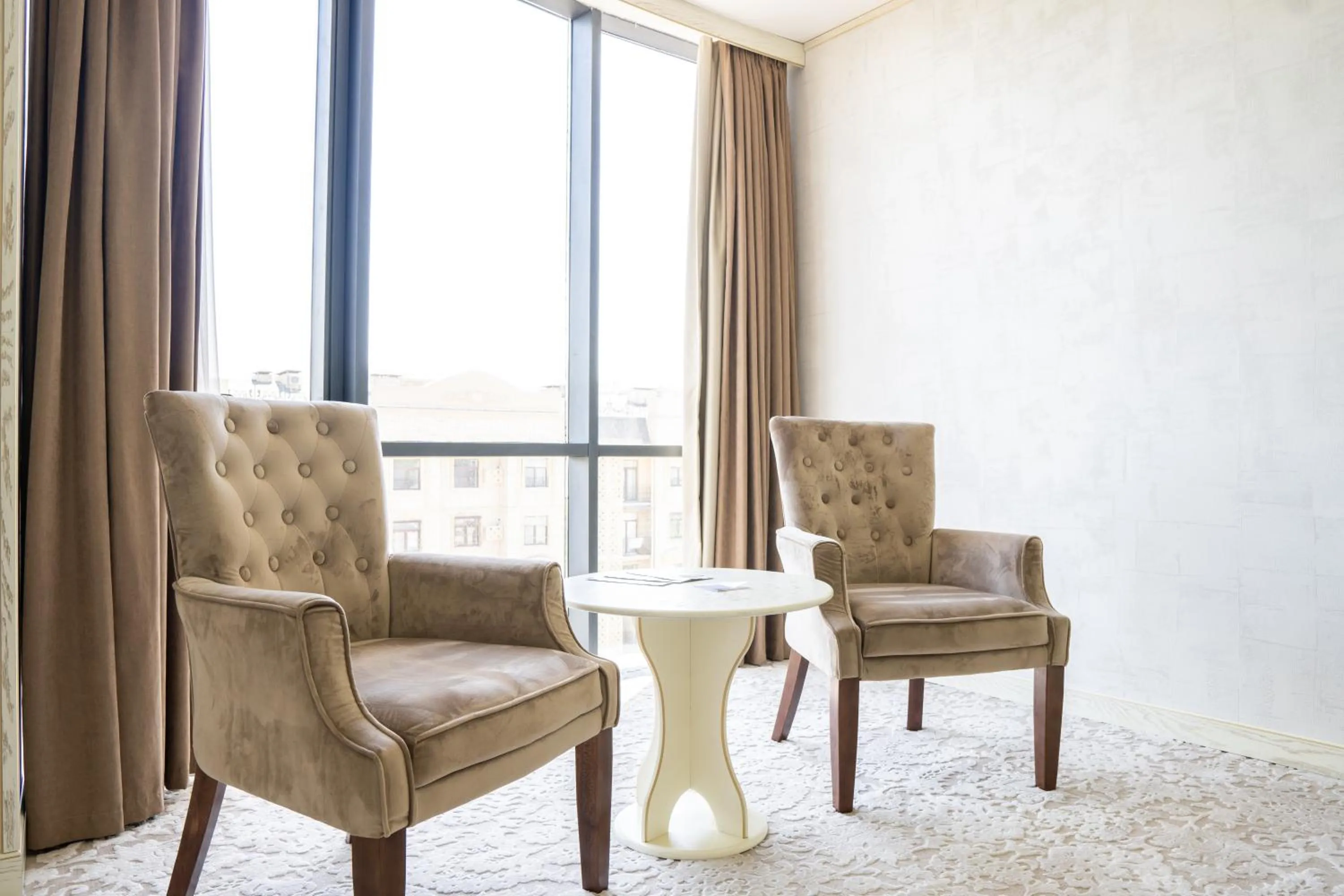 City view in Qushbegi Plaza Hotel