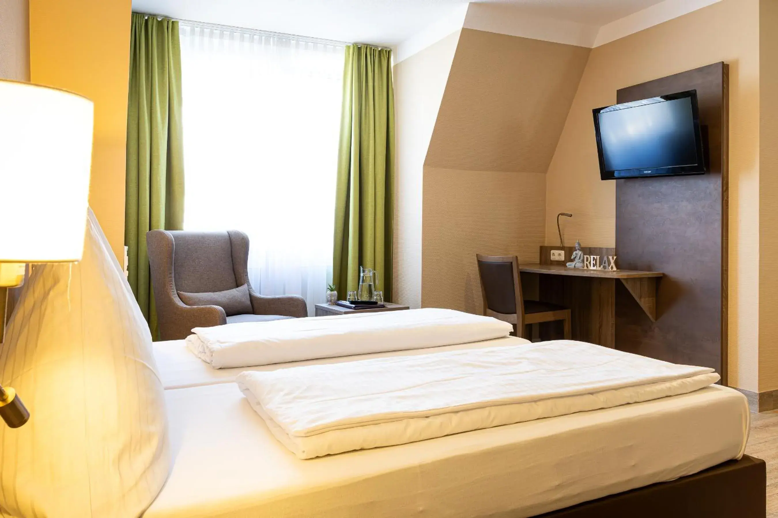 Photo of the whole room, Bed in Hotel Aulmann Photo of the whole room, Bed in Hotel Aulmann