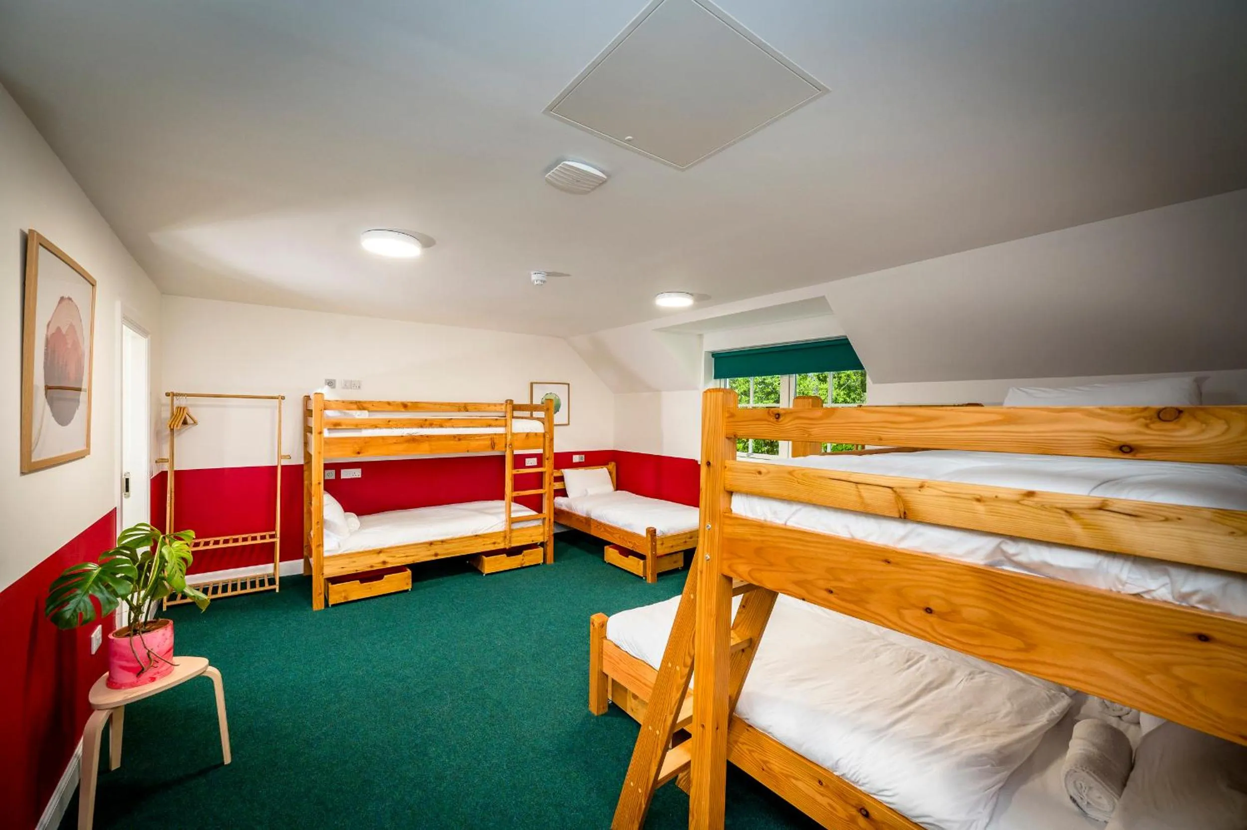 Bed in Loch Ness Bunk Inn