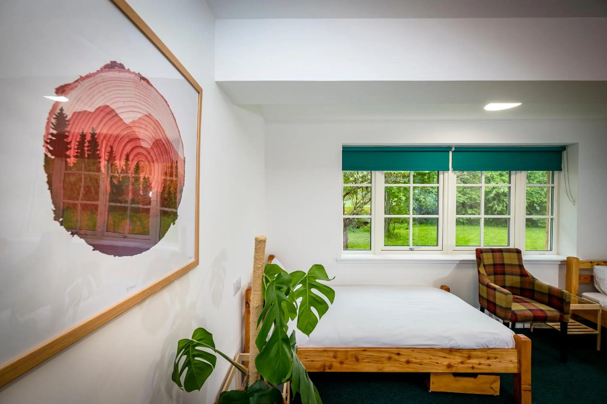 Bed in Loch Ness Bunk Inn