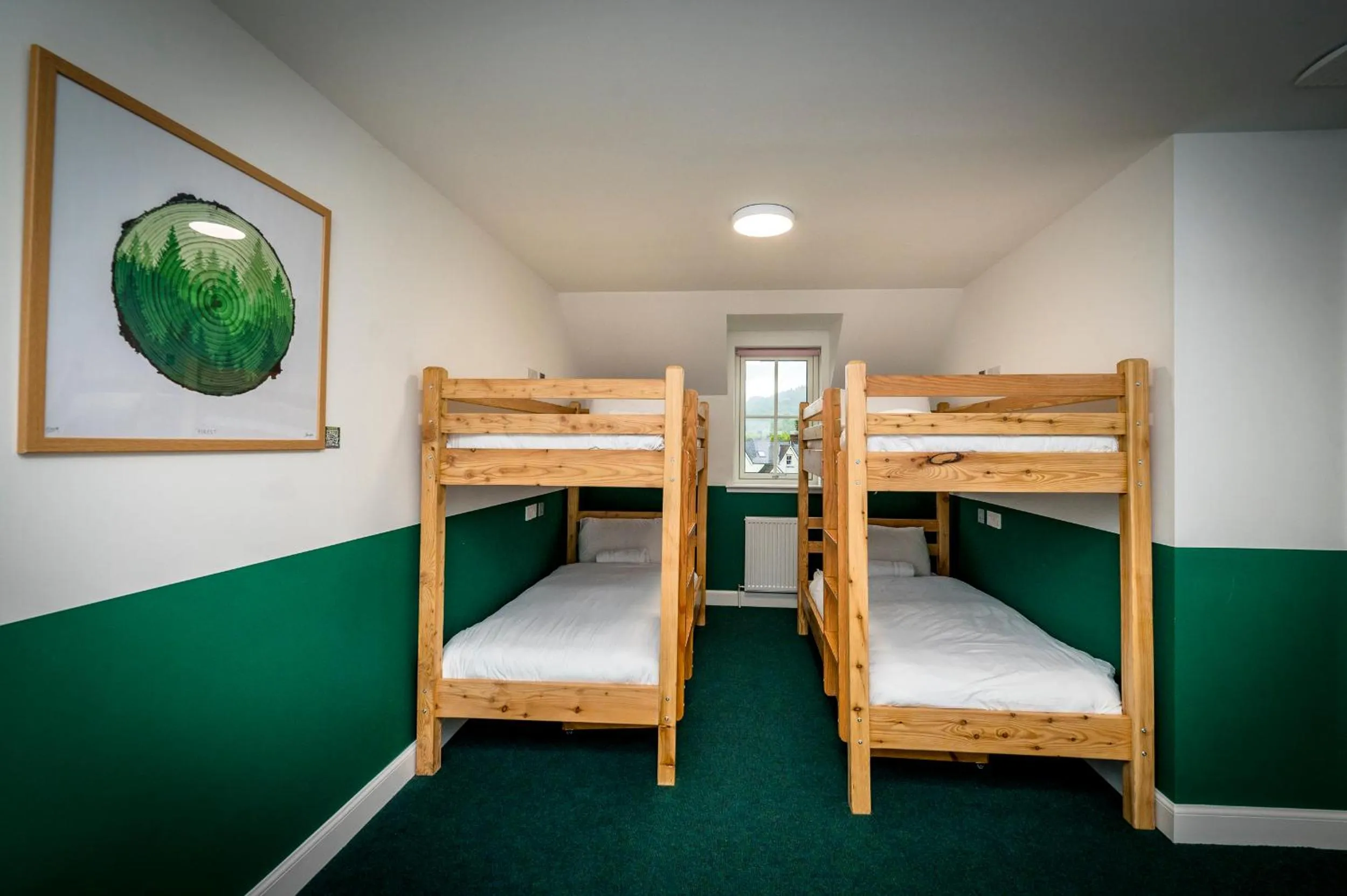 Bed in Loch Ness Bunk Inn