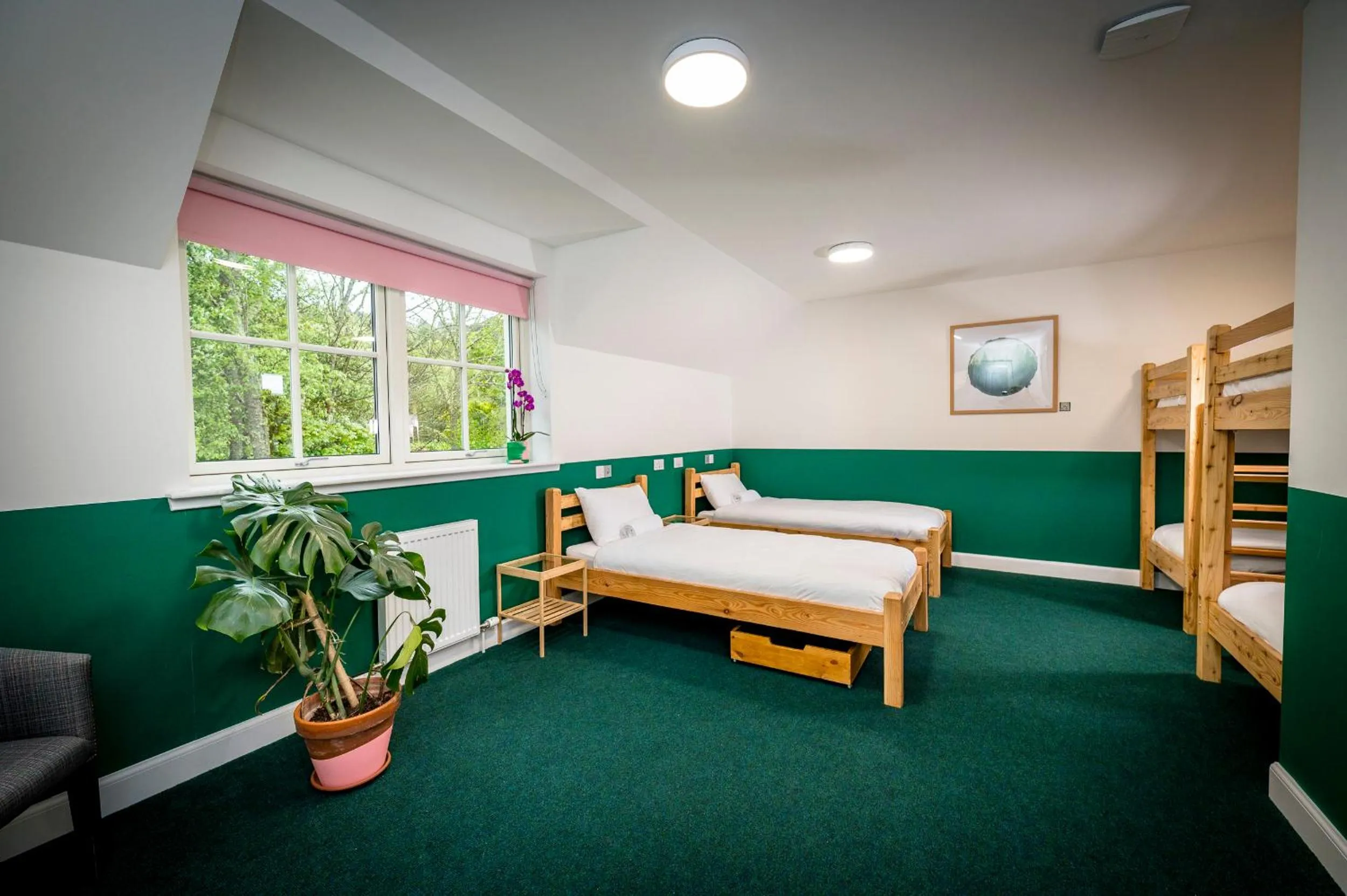 Bed in Loch Ness Bunk Inn