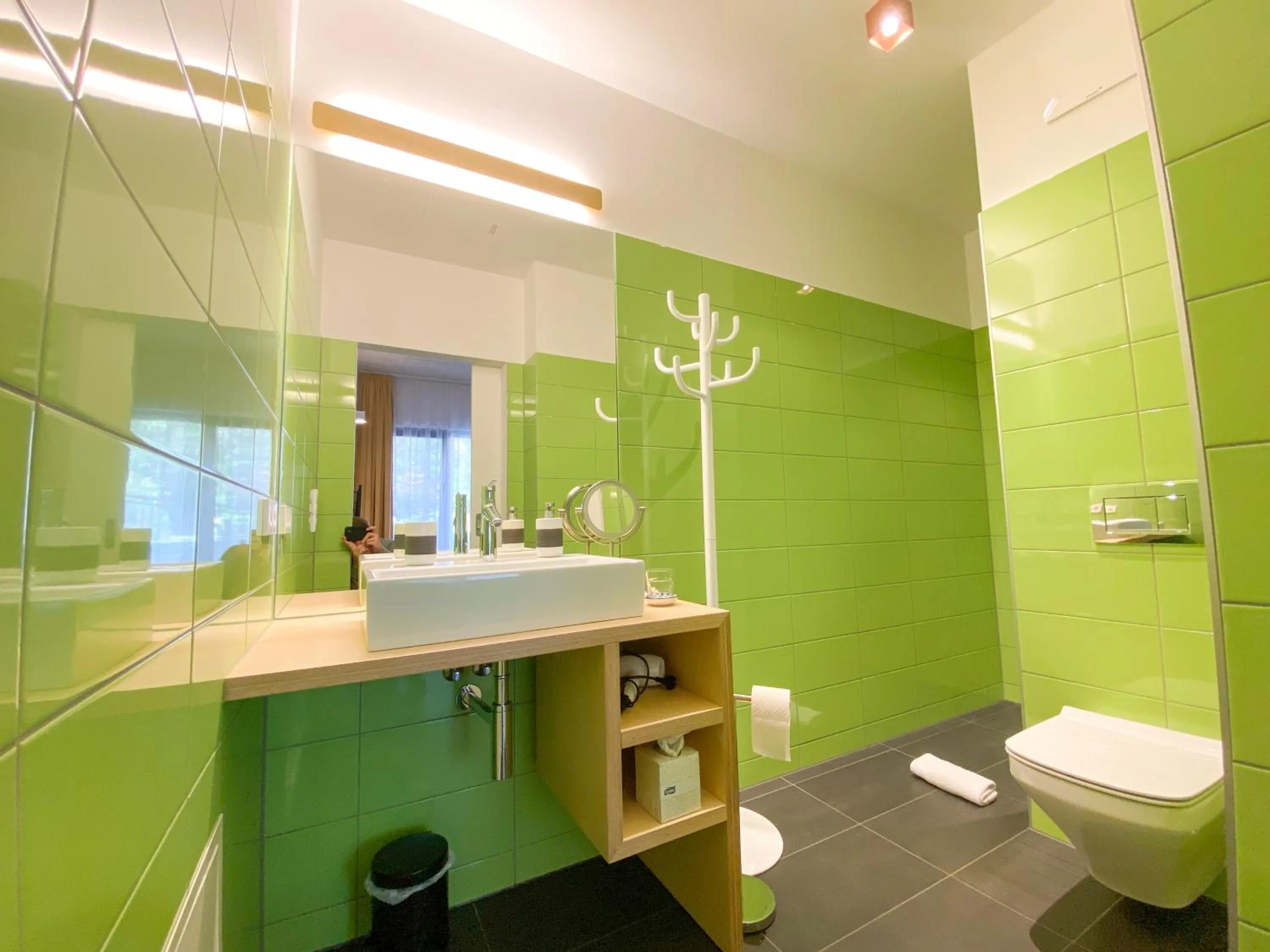 Bathroom in Blackhome Graz I contactless check-in