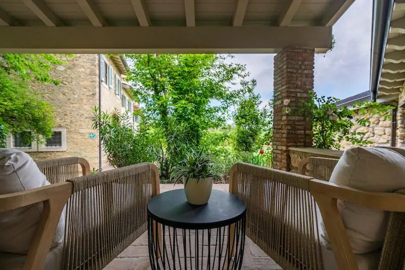 Patio in Relais Villa dei Gelsi & Spa