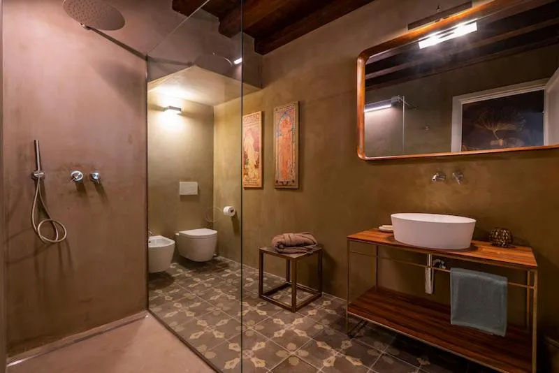 Bathroom in Relais Villa dei Gelsi & Spa