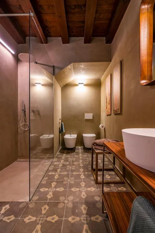 Bathroom in Relais Villa dei Gelsi & Spa