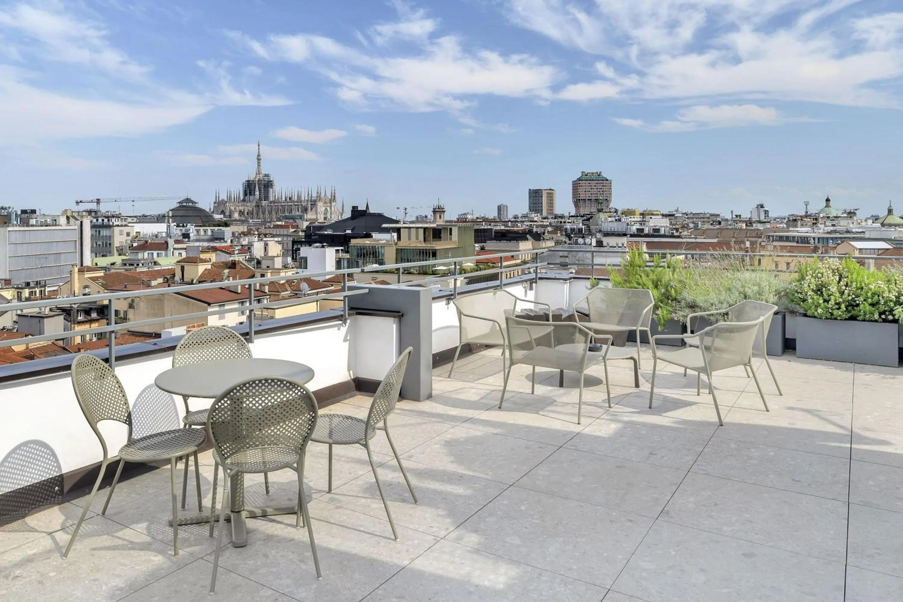 Balcony/Terrace in B&B Hotel Milano City Center Duomo
