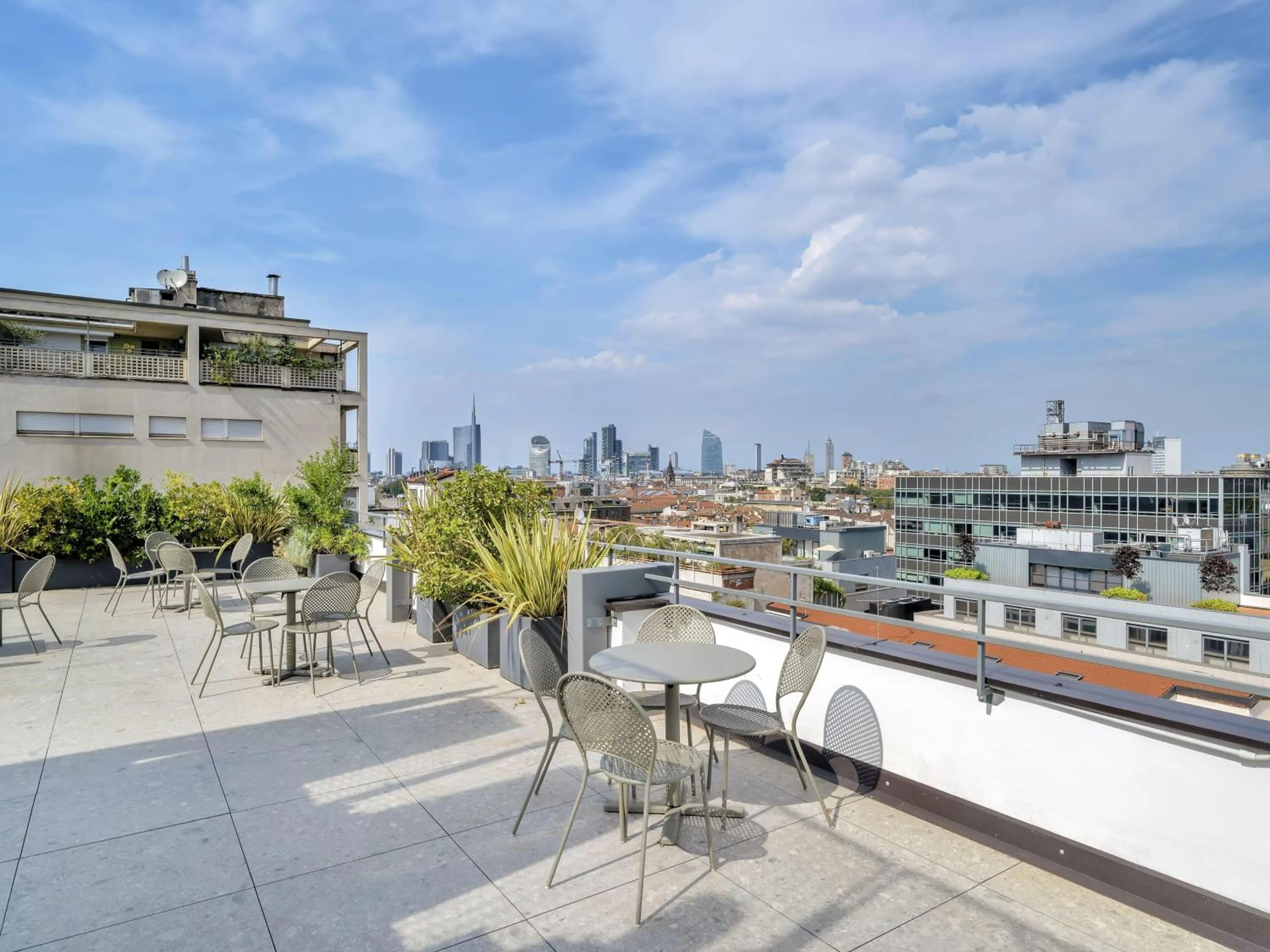 Balcony/Terrace in B&B Hotel Milano City Center Duomo