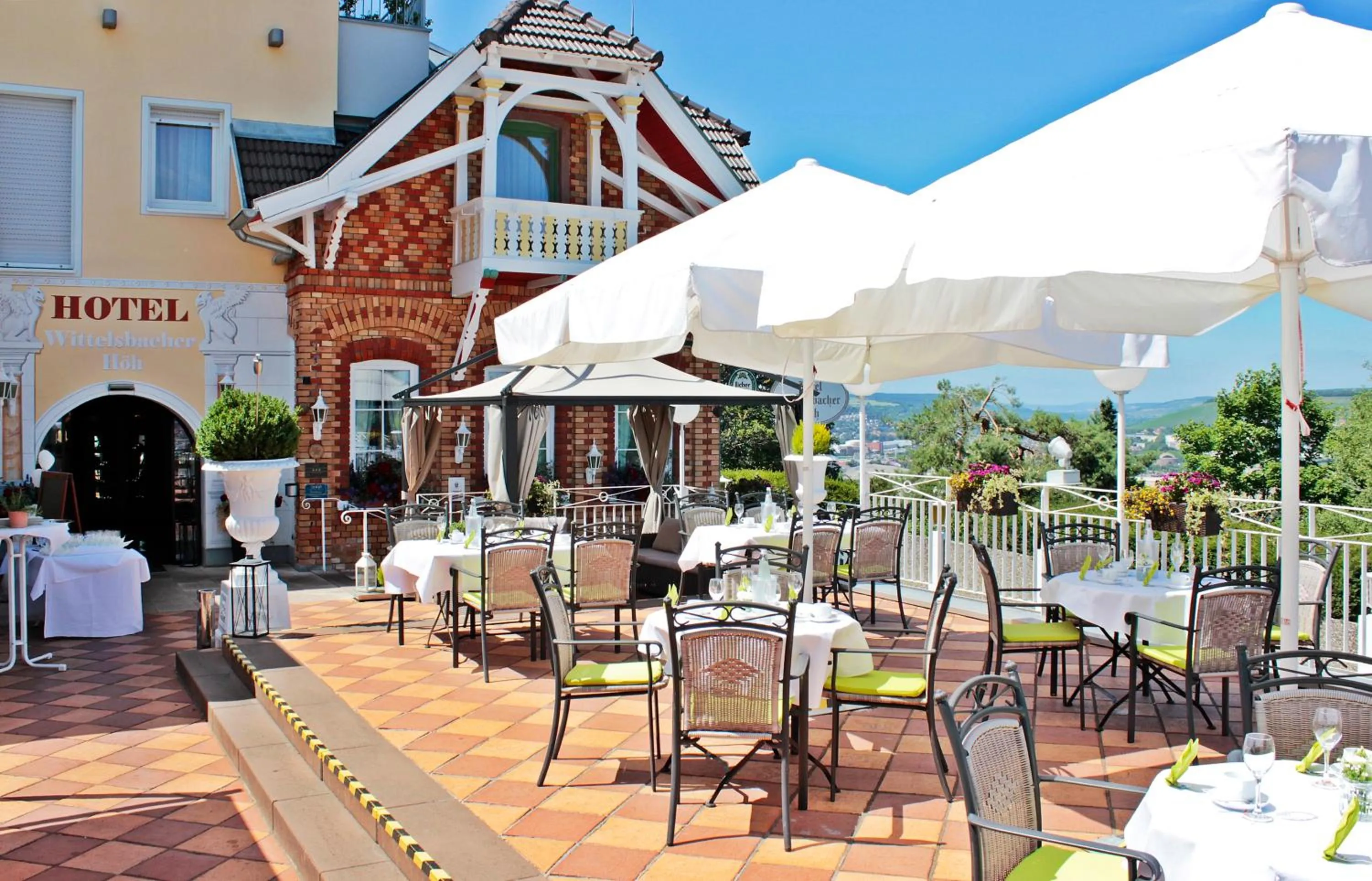 Balcony/Terrace in Hotel Wittelsbacher Höh