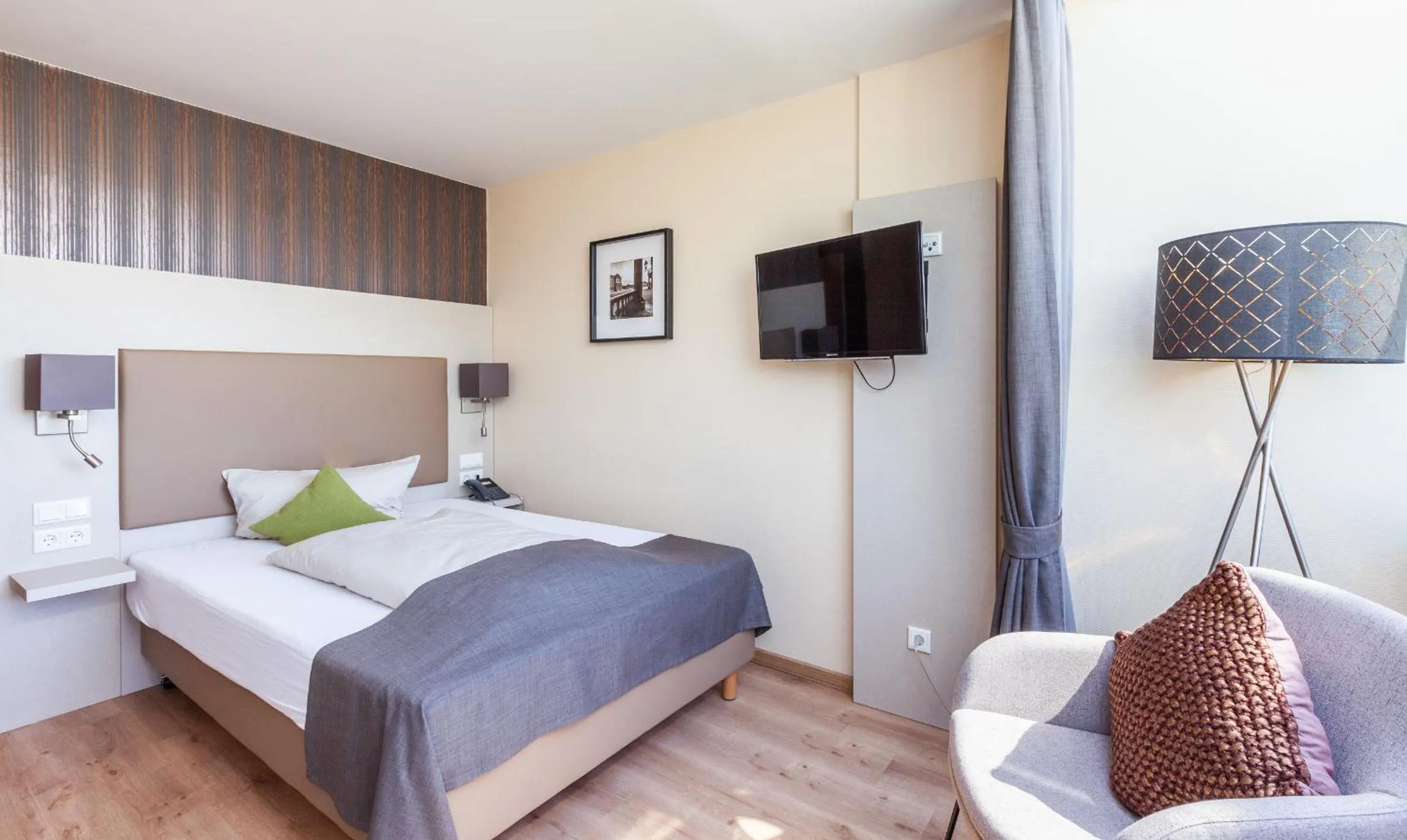 Bed in Hotel Wittelsbacher Höh