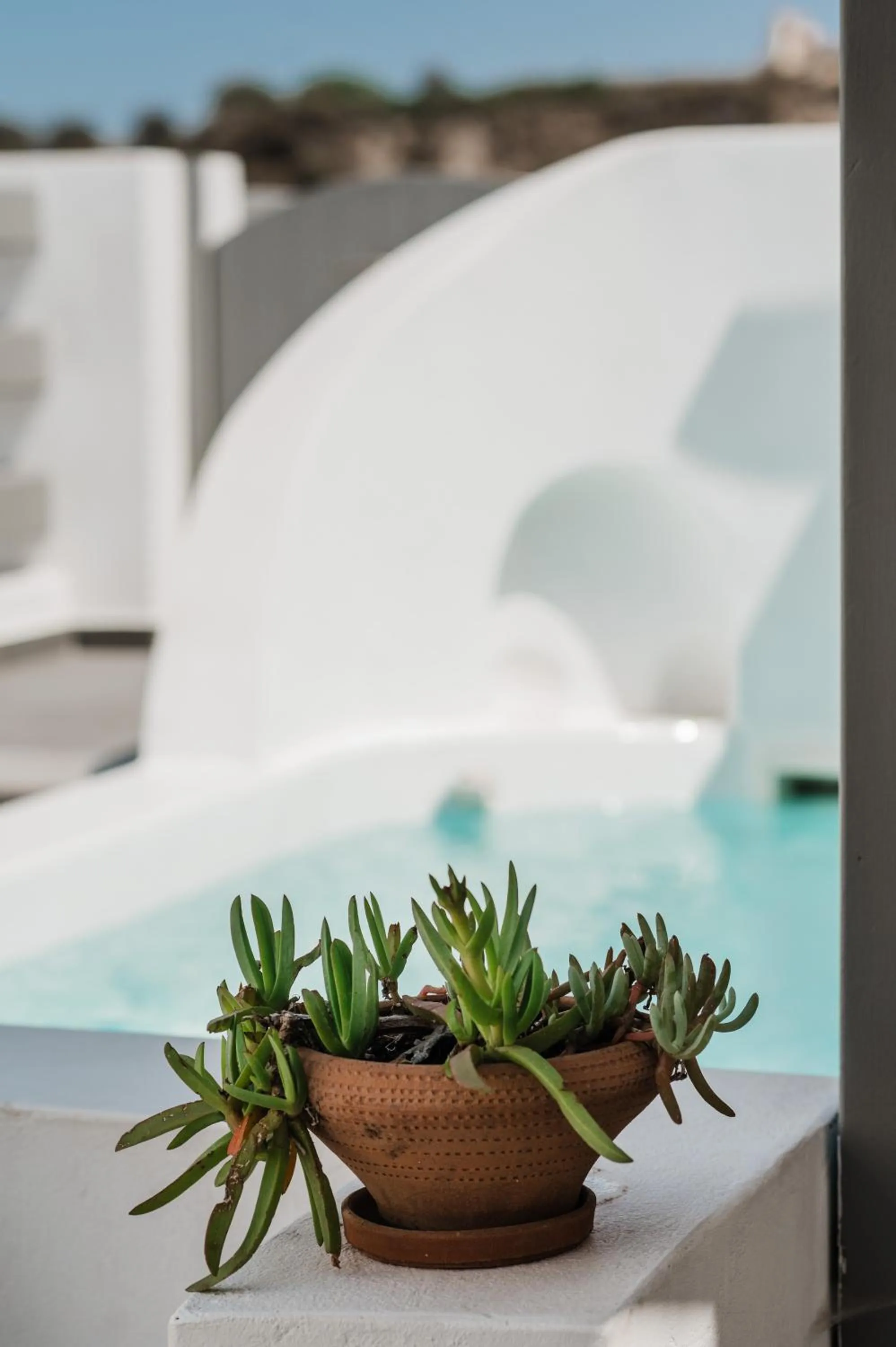 Property building in Amphitrite Suites Santorini