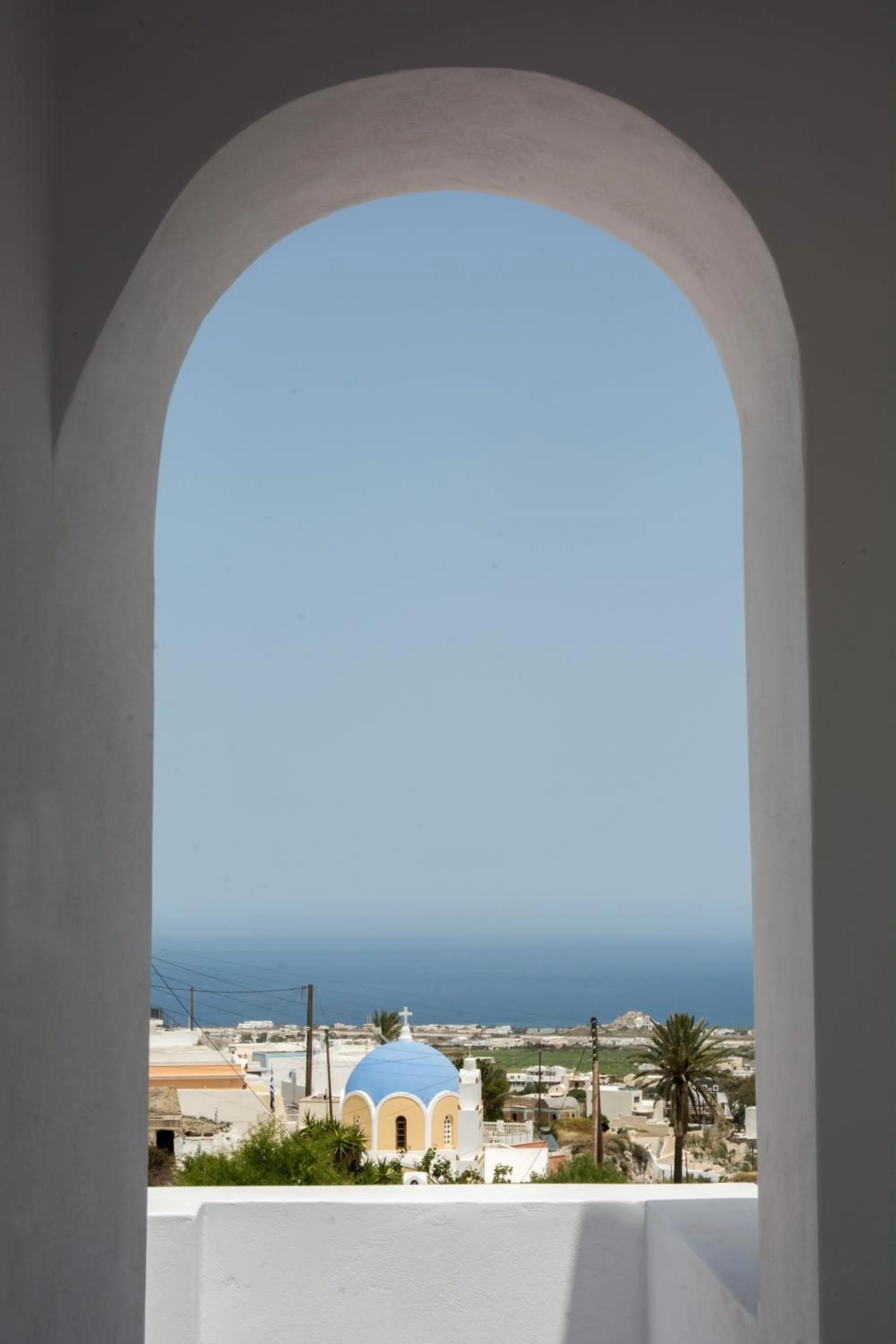 Sea view in Amphitrite Suites Santorini