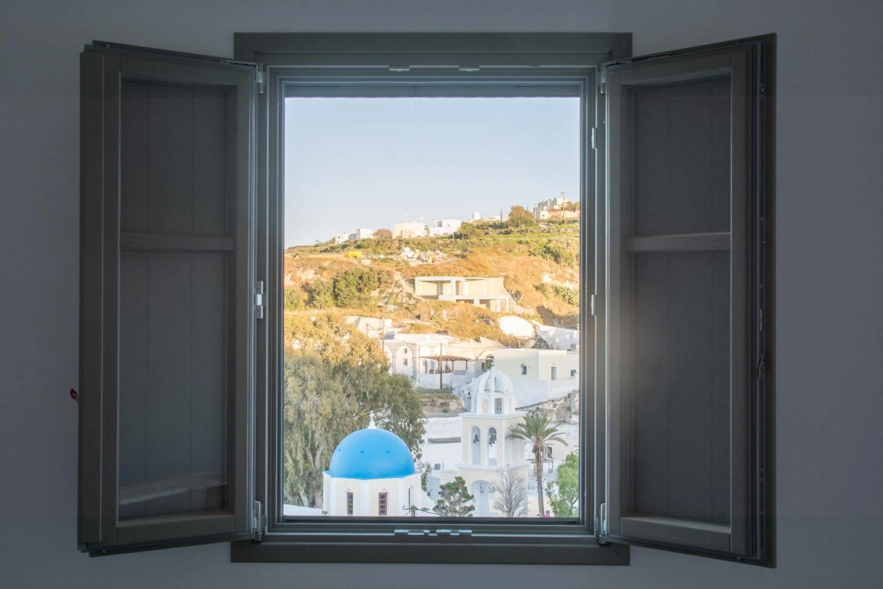 City view in Amphitrite Suites Santorini