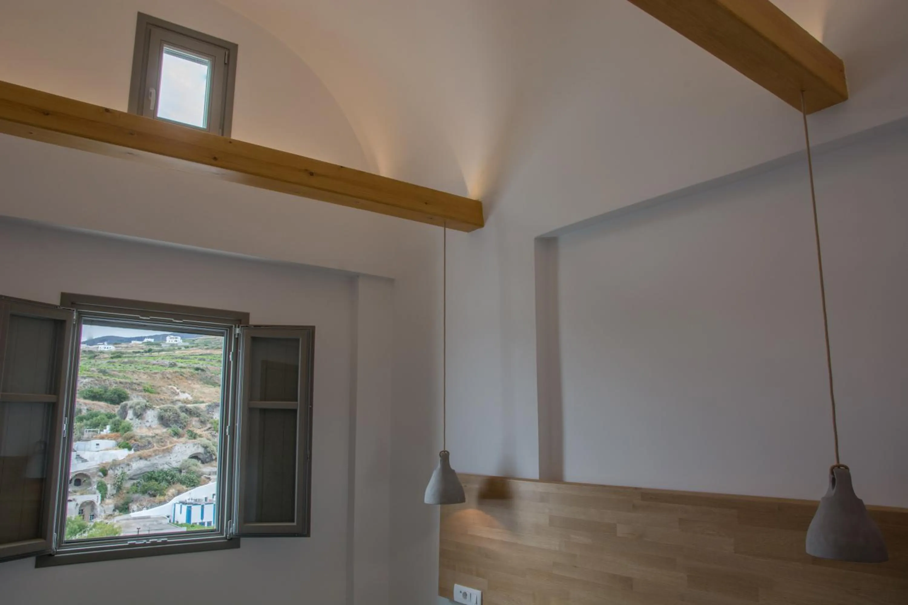 Bedroom in Amphitrite Suites Santorini
