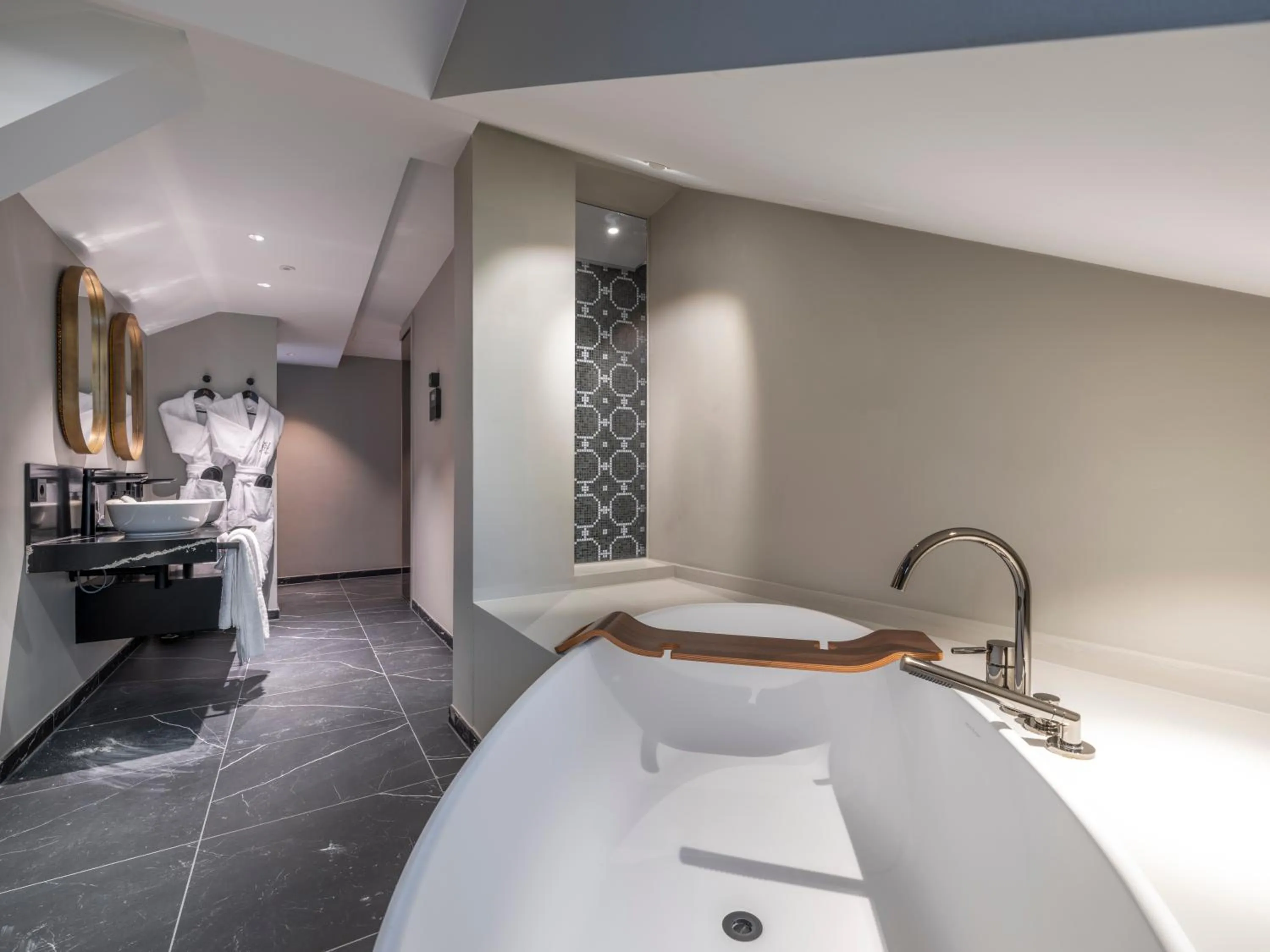 Bathroom in Steigenberger Icon Europäischer Hof Baden Baden