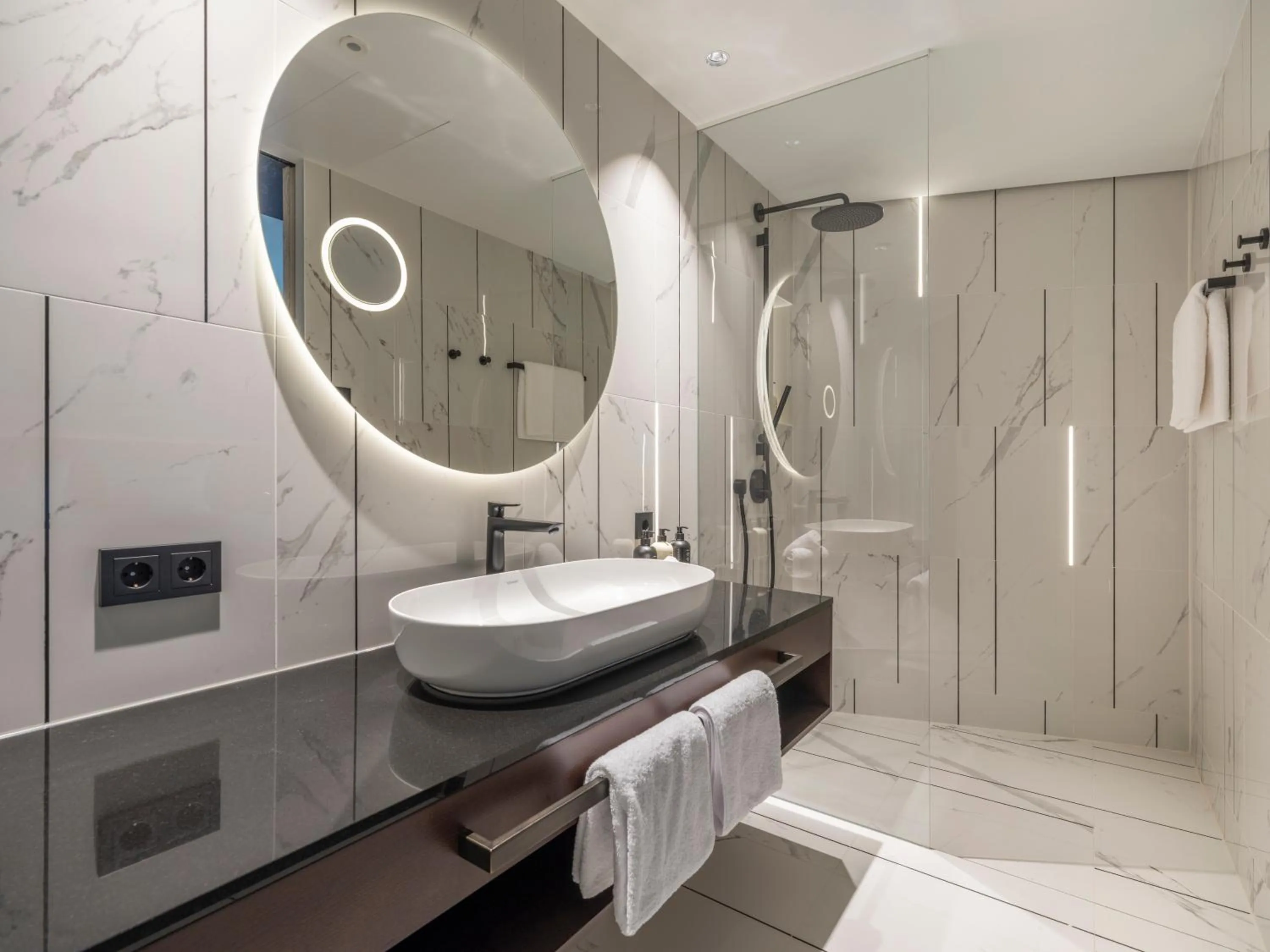 Bathroom in Steigenberger Icon Europäischer Hof Baden Baden