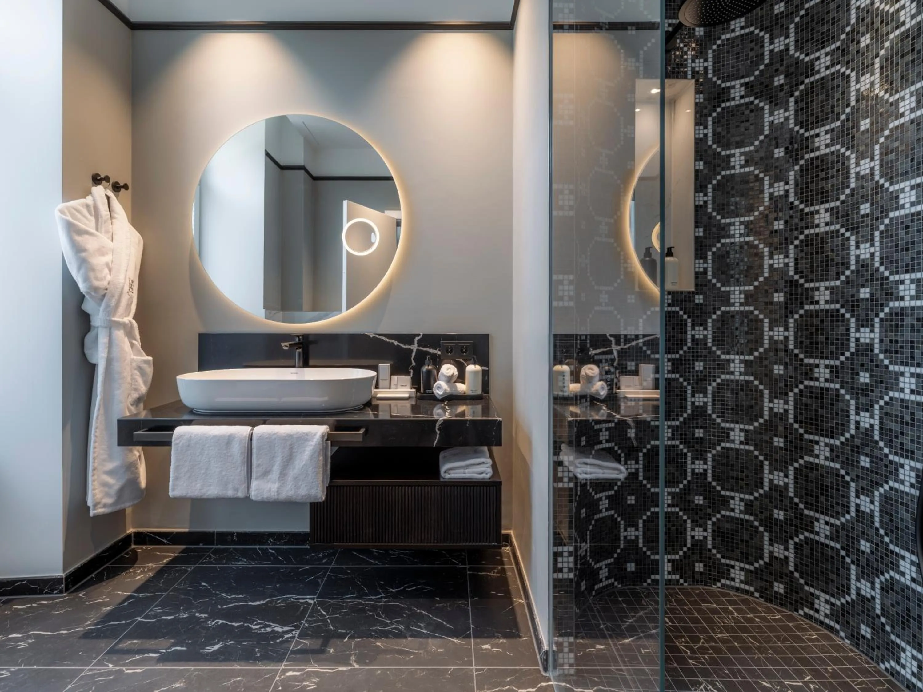 Bathroom in Steigenberger Icon Europäischer Hof Baden Baden