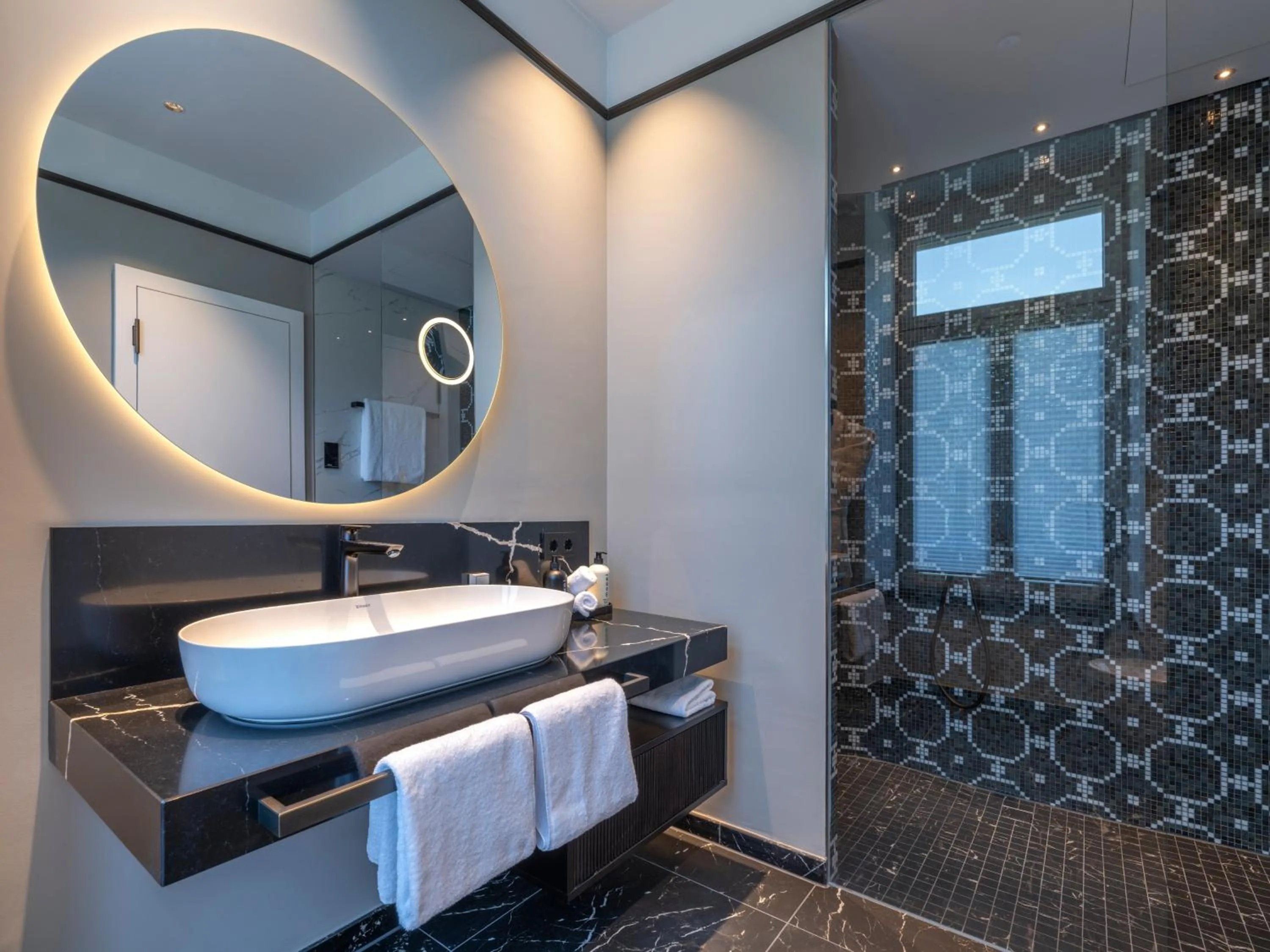 Bathroom in Steigenberger Icon Europäischer Hof Baden Baden