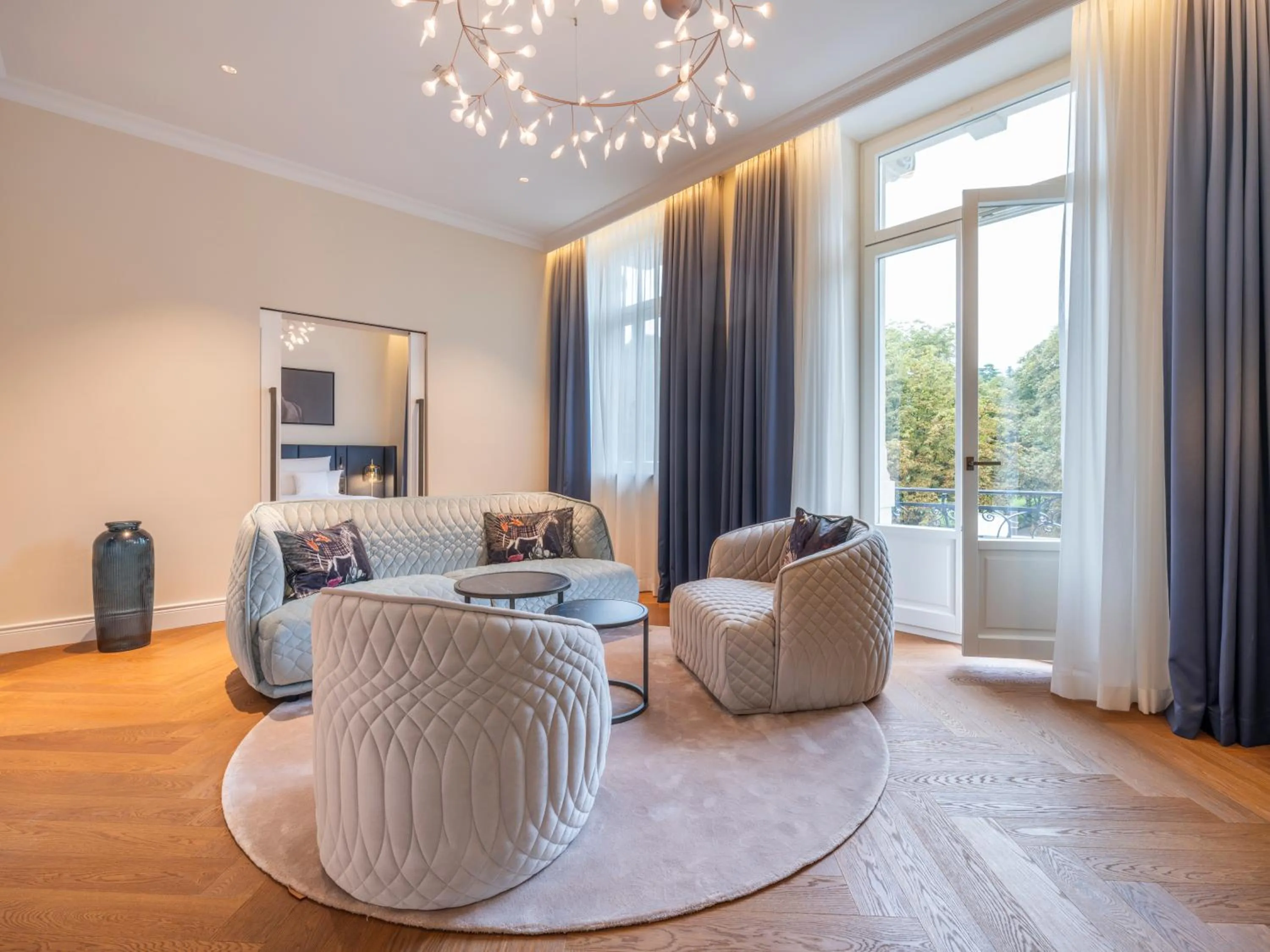 Living room in Steigenberger Icon Europäischer Hof Baden Baden