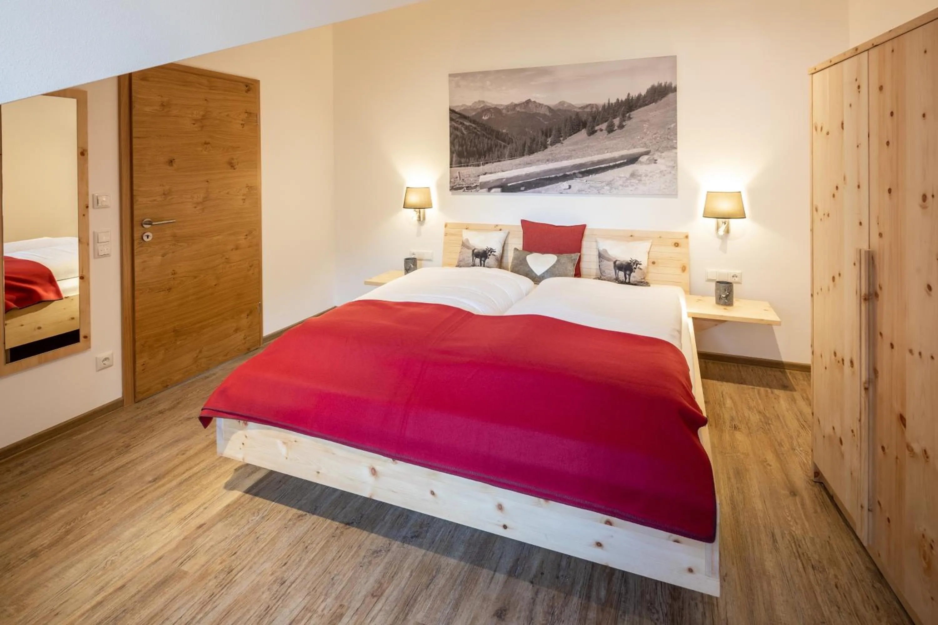 Bedroom, Bed in Monusse Boid Wohnung 12