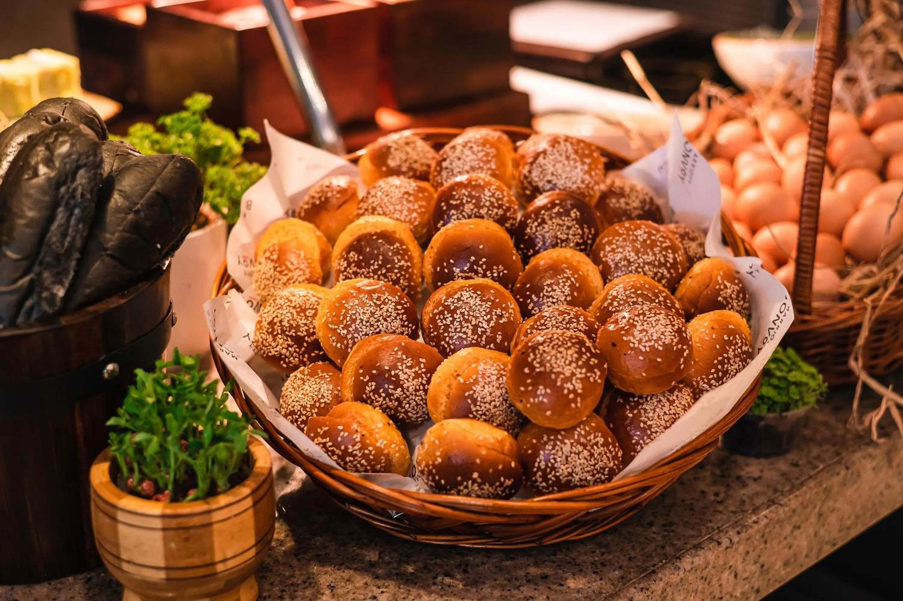Breakfast in JW Marriott Hotel Bengaluru
