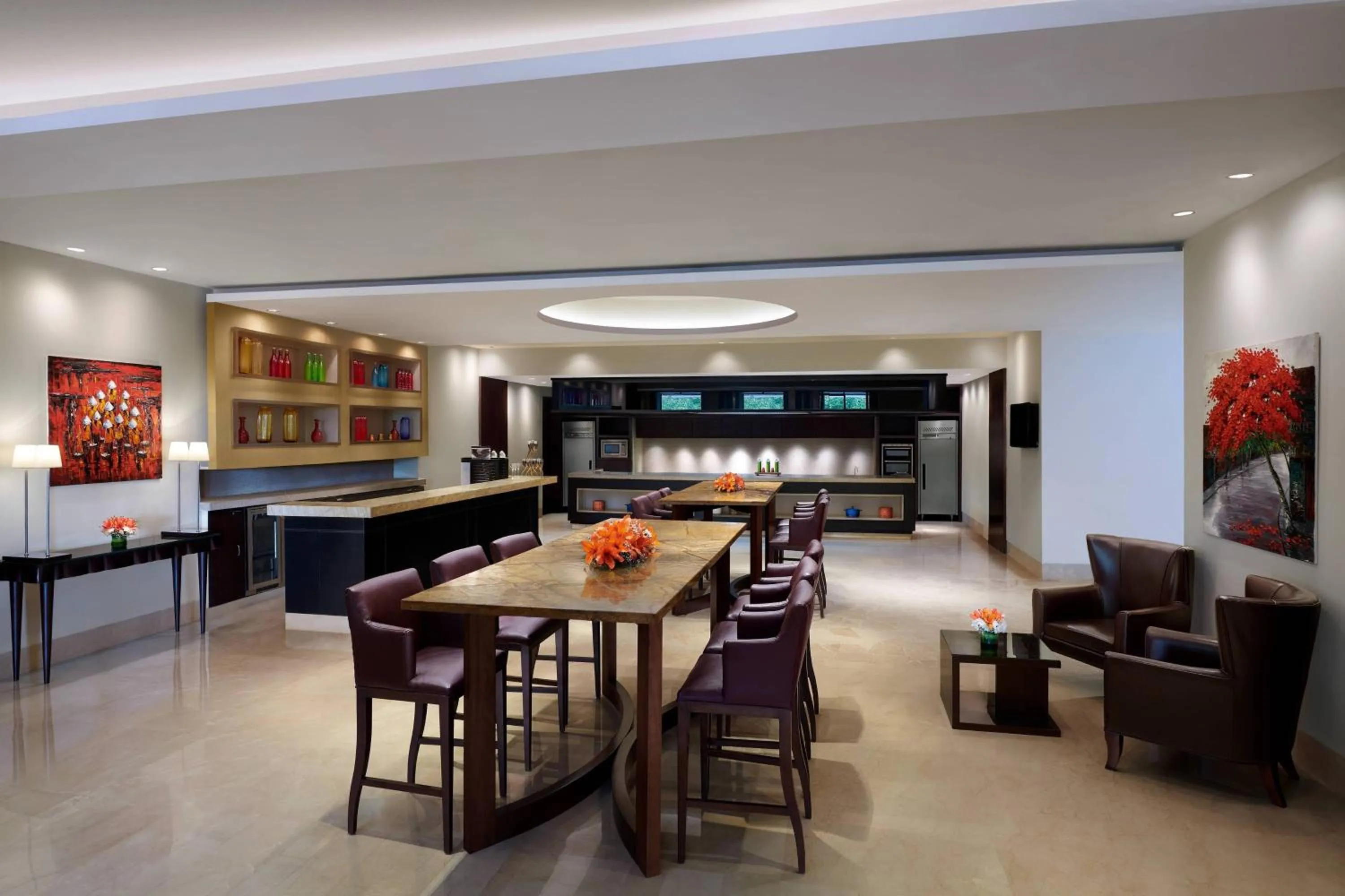 Living room in JW Marriott Hotel Bengaluru