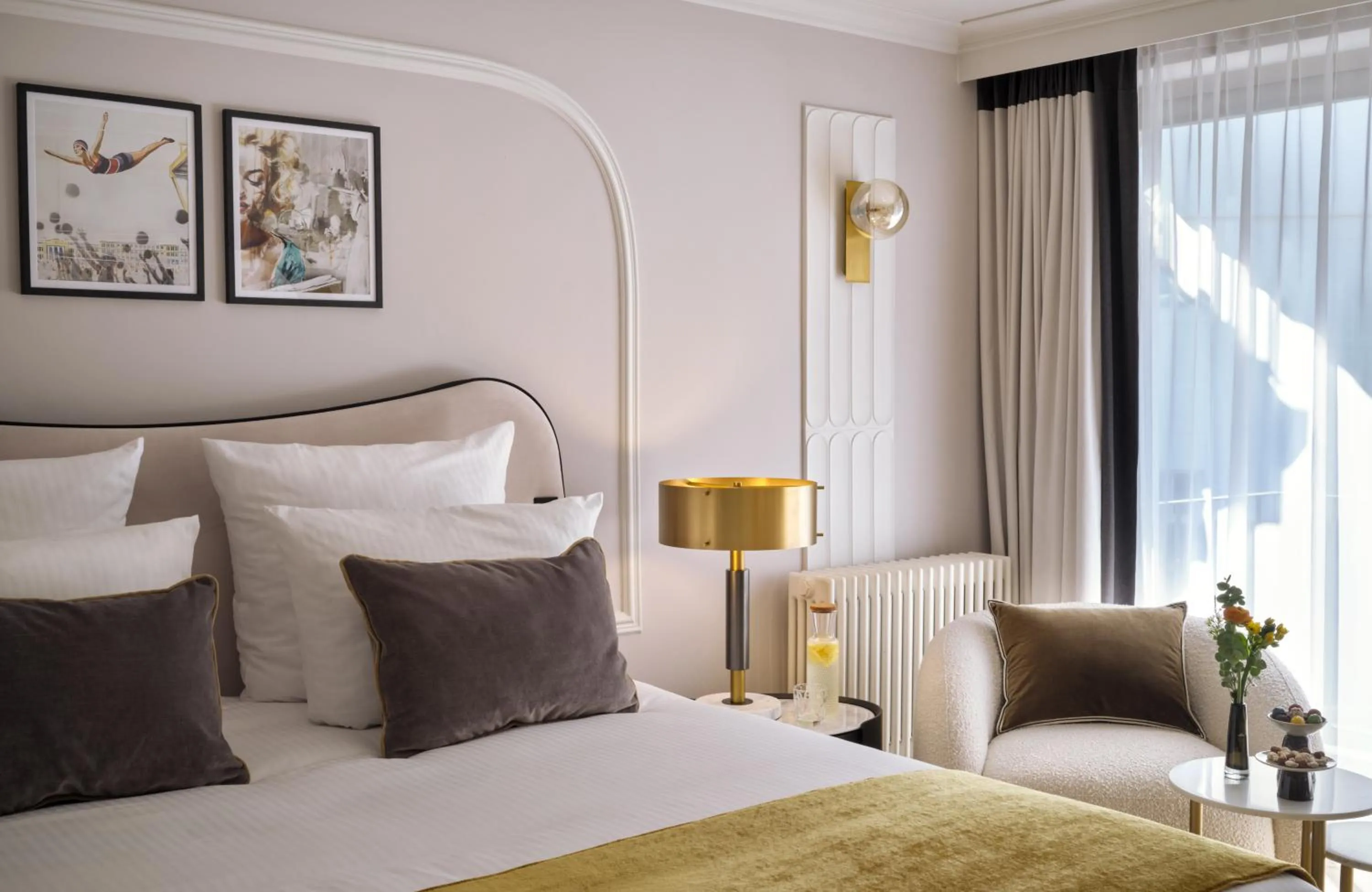 Bed in Badischer Hof Baden-Baden - Leonardo Limited Edition