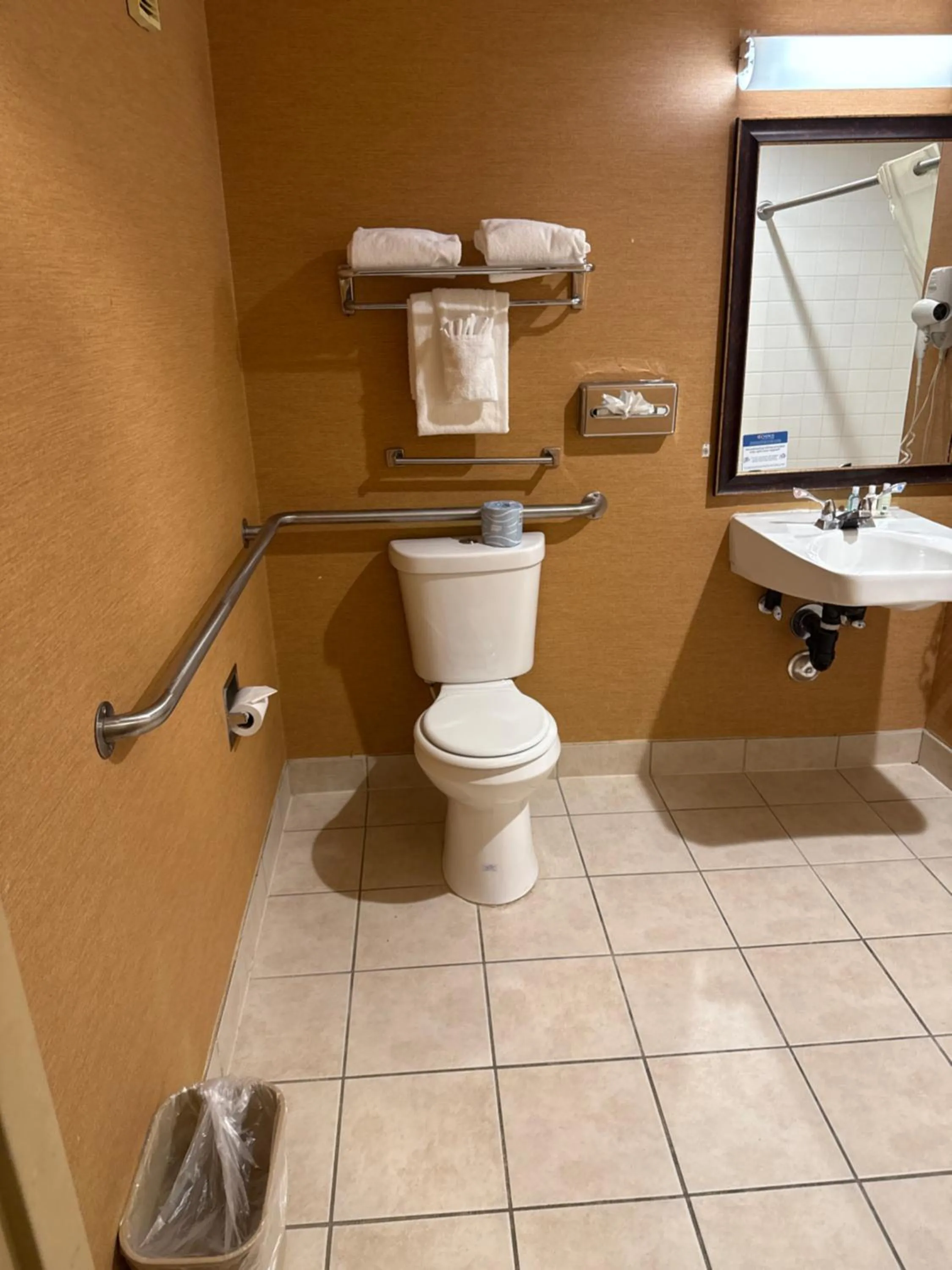 Bathroom in Quality Inn and Conference Center Greeley Downtown